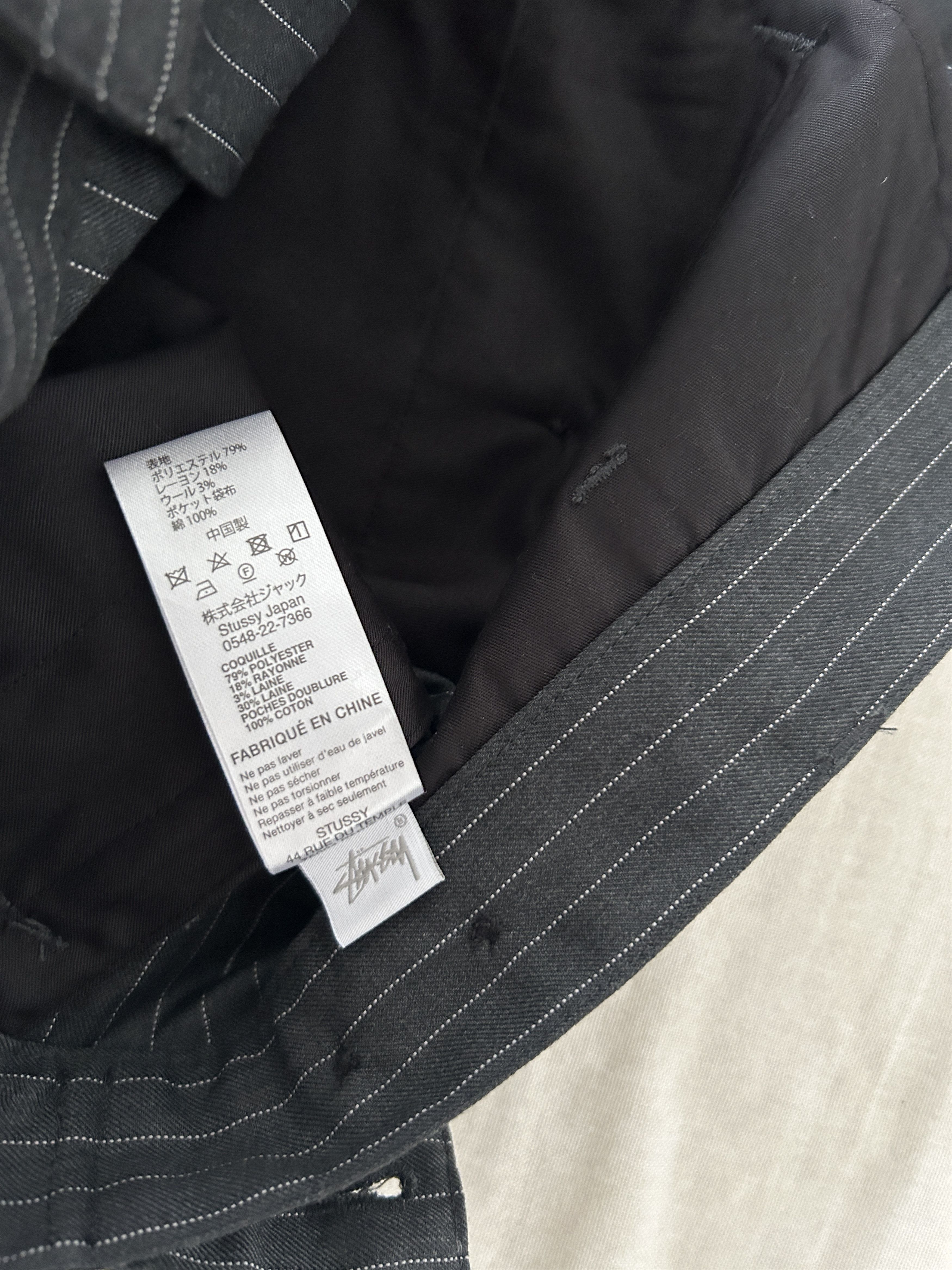 Stussy Pinstriped Trousers Size US 38 / EU 54 - 7 Thumbnail