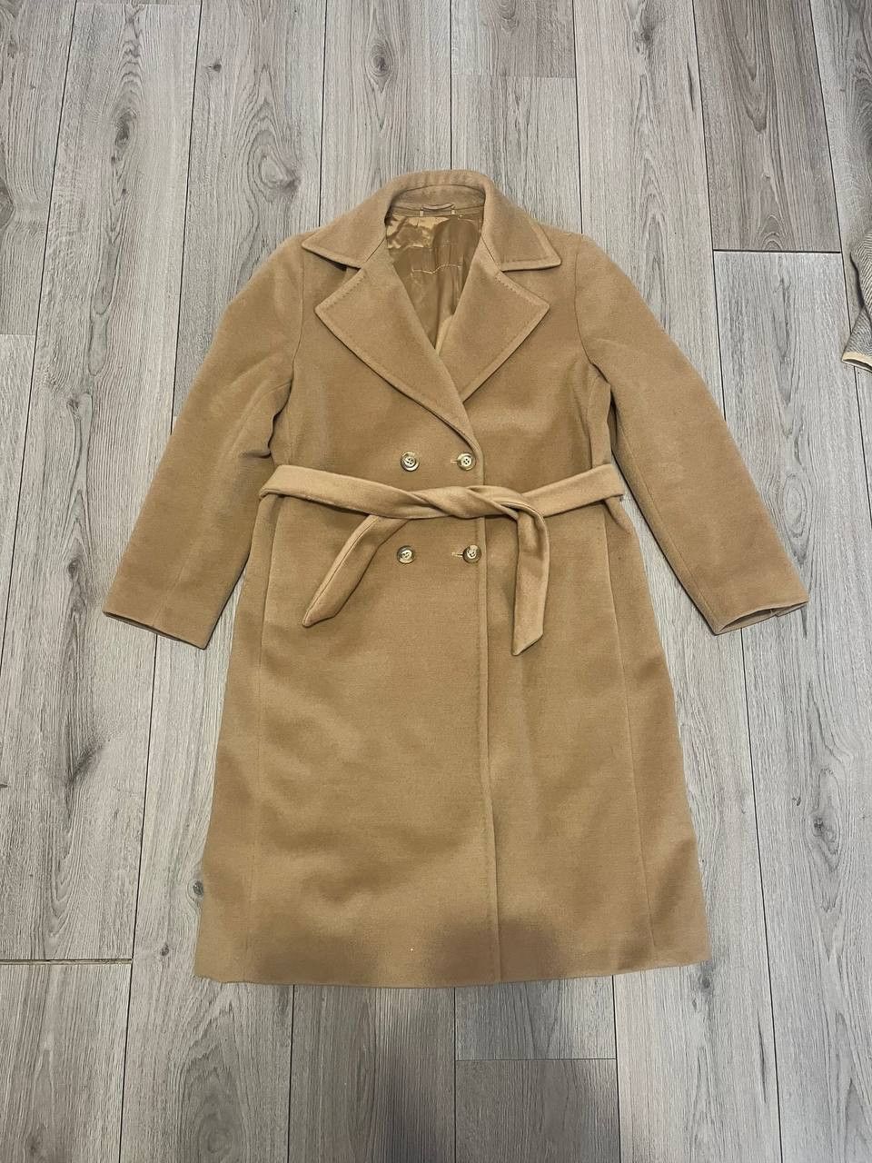 Max Mara max mara wool coat beige women size 8 Size S / US 4 / IT 40 - 1 Thumbnail
