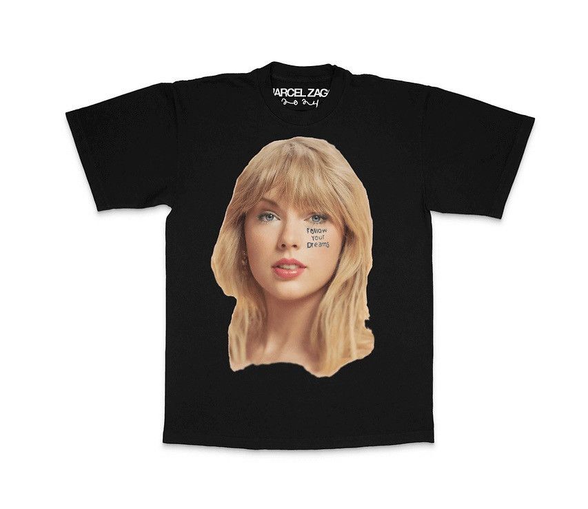 Asspizza × Marcel Zago Asspizza x Marcel Zago Taylor swift Tee Size US XL / EU 56 / 4 - 10 Thumbnail