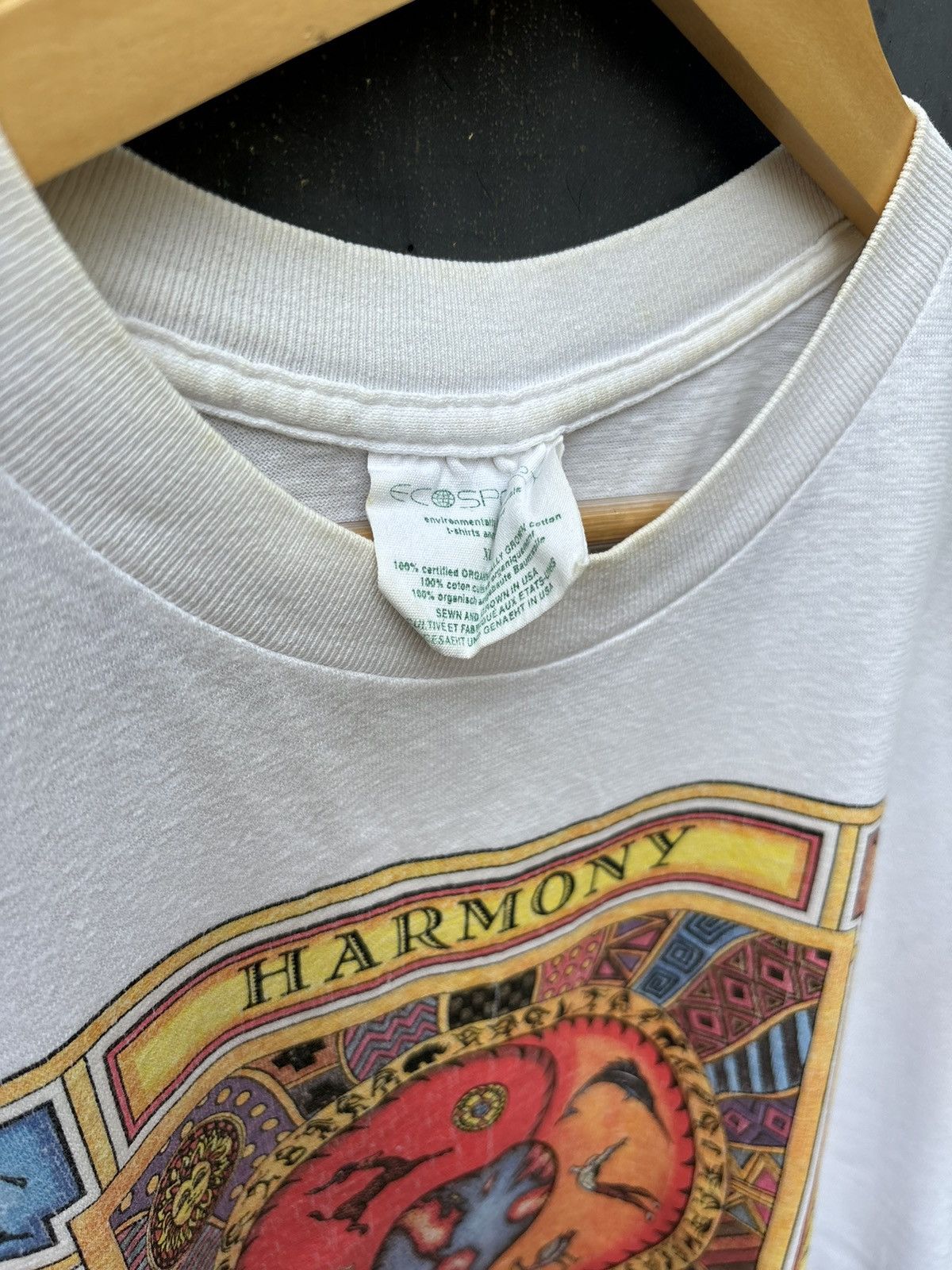 Vintage RARE! Vintage 90’s Human I-Tees Earth Day Size US XL / EU 56 / 4 - 6 Thumbnail