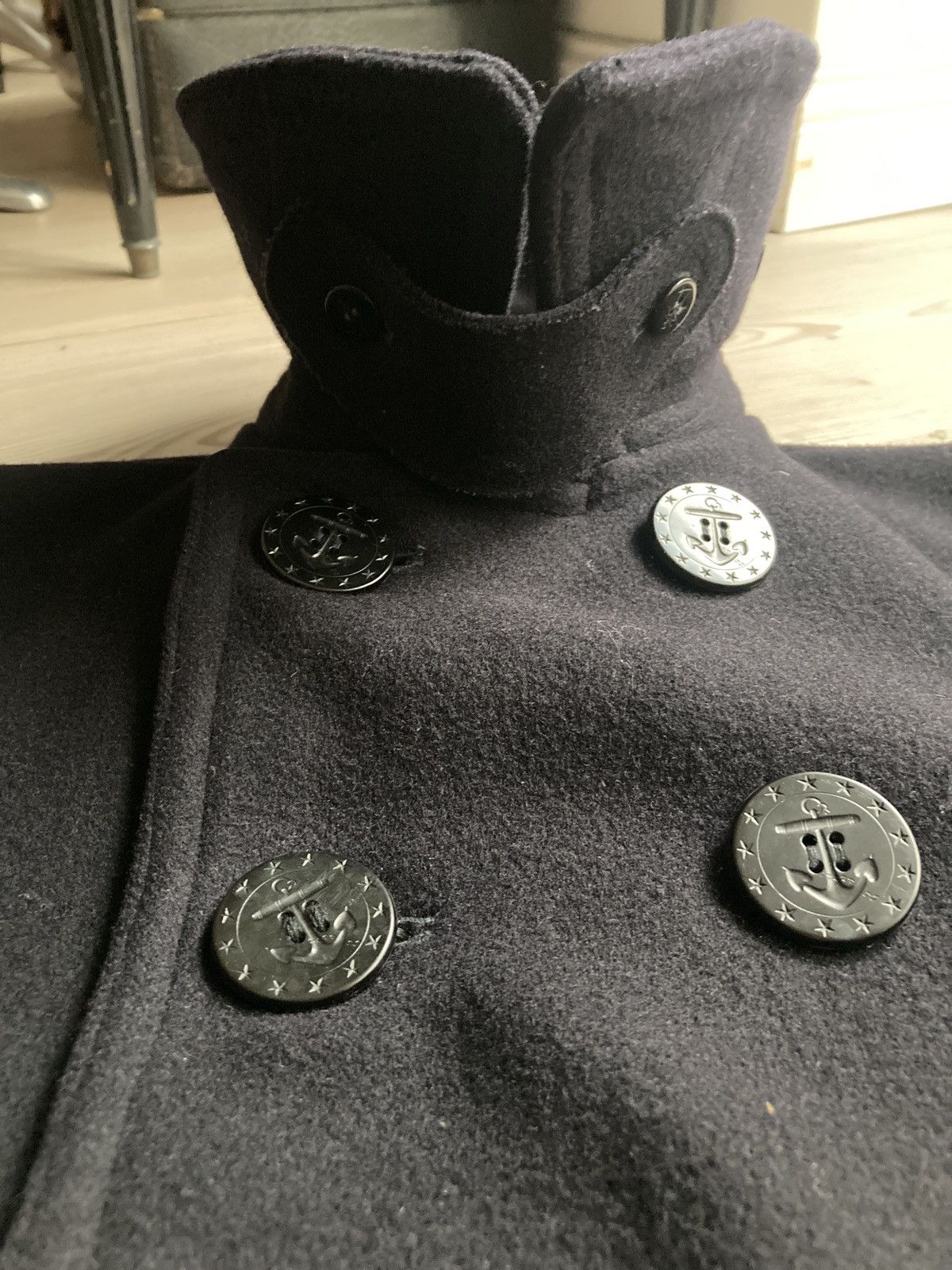 The Real McCoy's US Navy Pea Coat (1913) Size US M / EU 48-50 / 2 - 6 Thumbnail