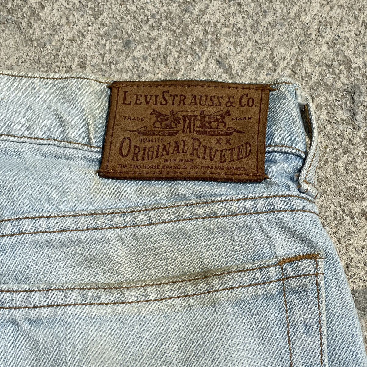 Levi's × Levi's Vintage Clothing × Vintage “LEVI’S” VINTAGE 1992 ORIGINAL RIVETED DENIM JEAN Size 29" - 10 Thumbnail