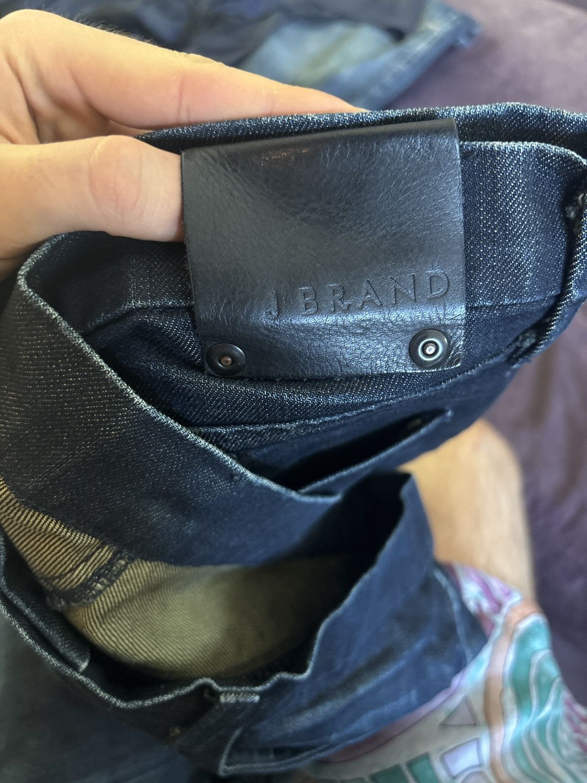 J Brand J Brand Dark Blue Jeans Clean Cane Size 38 Size US 38 / EU 54 - 4 Thumbnail