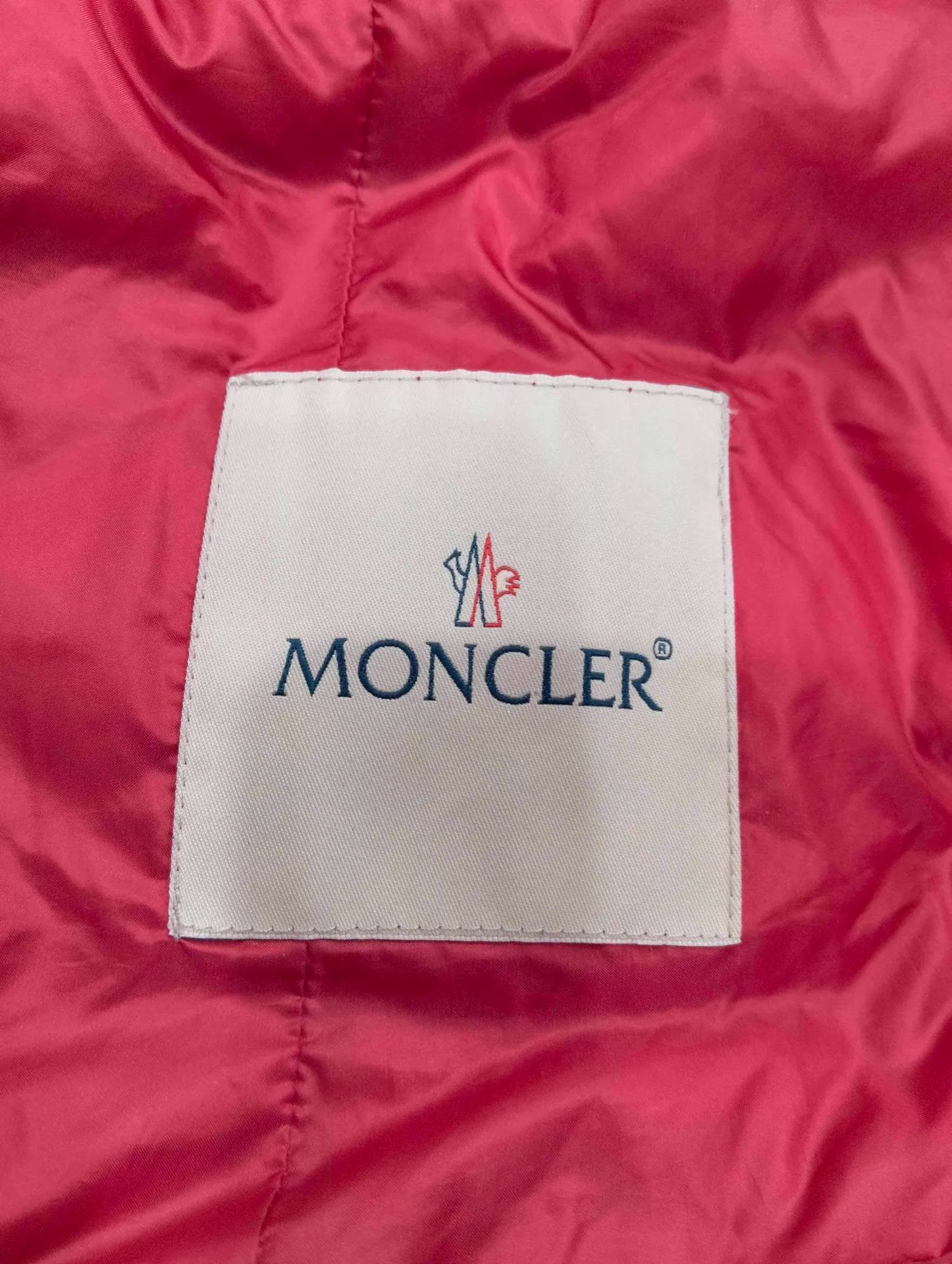 Moncler Moncler Red Multi-Pocket Lightweight Puffer Jacket Size 3 Size L / US 10 / IT 46 - 3 Thumbnail
