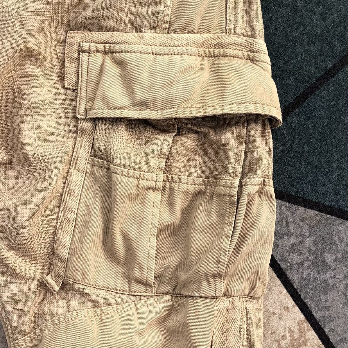 Avirex Vintage Avirex Parachute Patchwork Cargo Pants Size US 34 / EU 50 - 15 Thumbnail