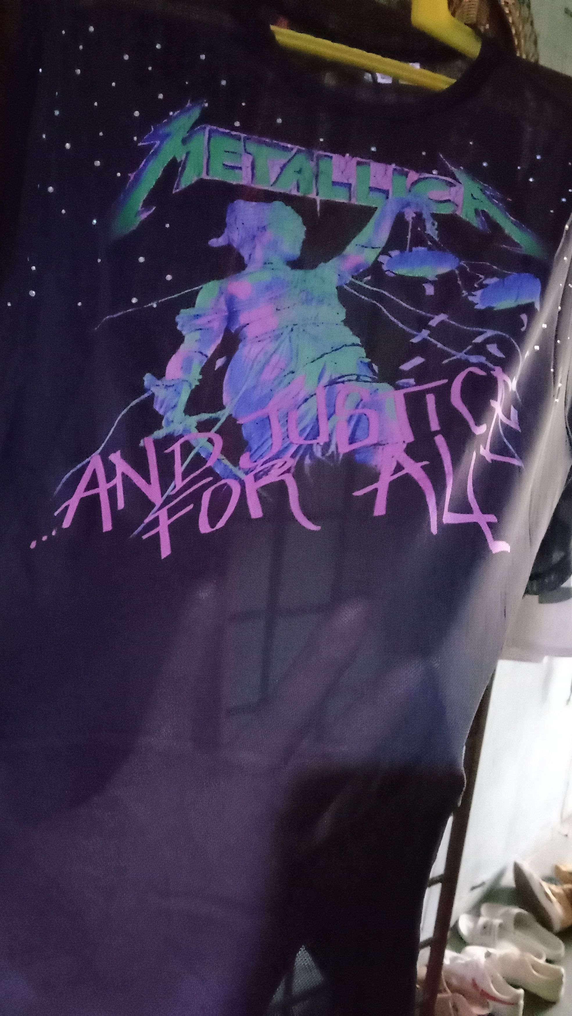 Band Tees Vintage Metallica ... and Justice For all Size S / US 4 / IT 40 - 4 Thumbnail