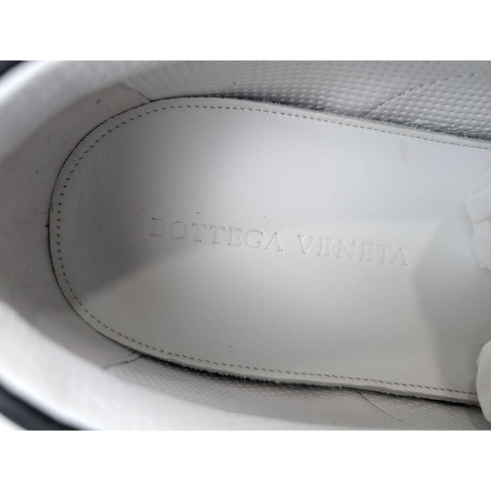 Bottega Veneta o1rshd1 Bolt Calf Intrecciato Sneakers in Nero Size US 7.5 / EU 40-41 - 11 Thumbnail