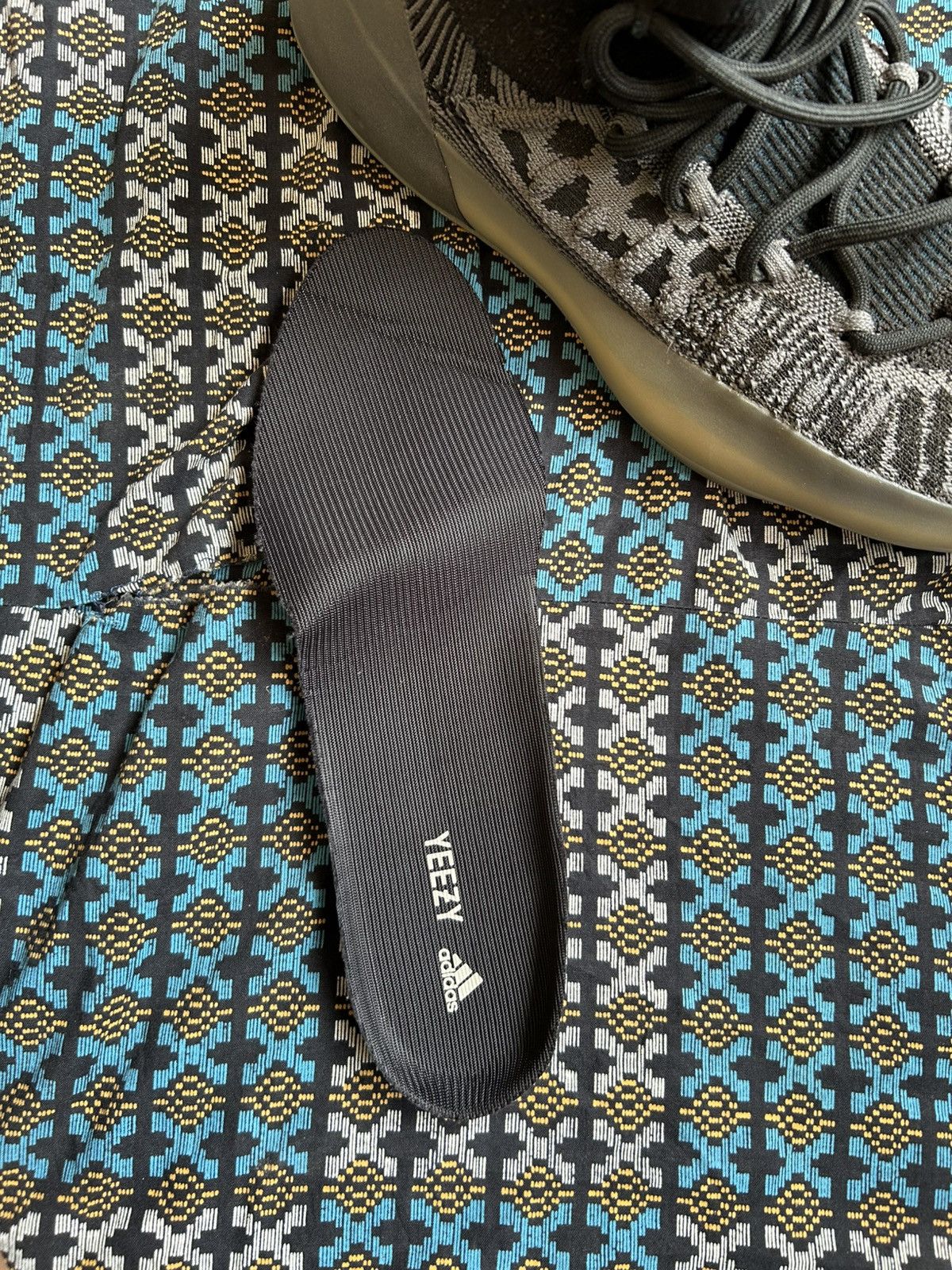 Adidas × Kanye West Adidas Yeezy BSKTBL Knit Slate Blue US11.5UK11 Size US 11.5 / EU 44-45 - 8 Thumbnail