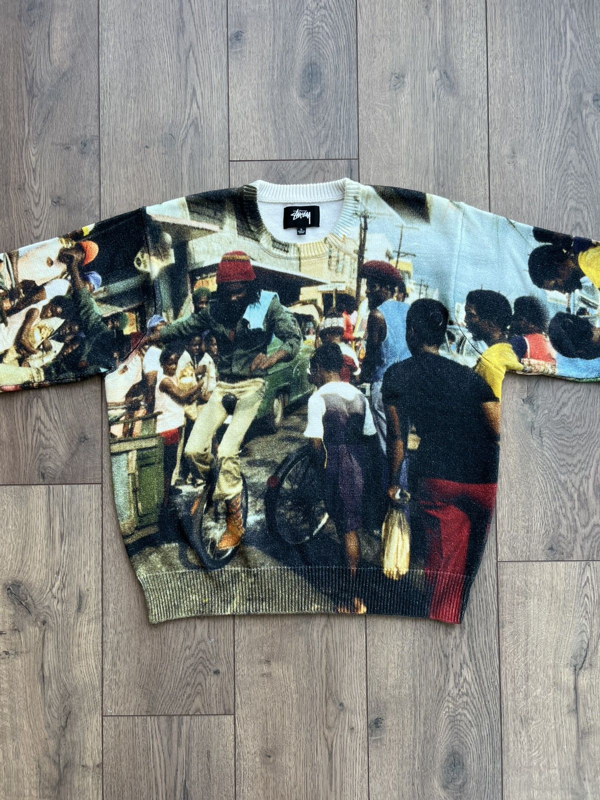 Stussy Stussy x Peter Tosh Knit Sweater Large Size US L / EU 52-54 / 3 - 2 Thumbnail