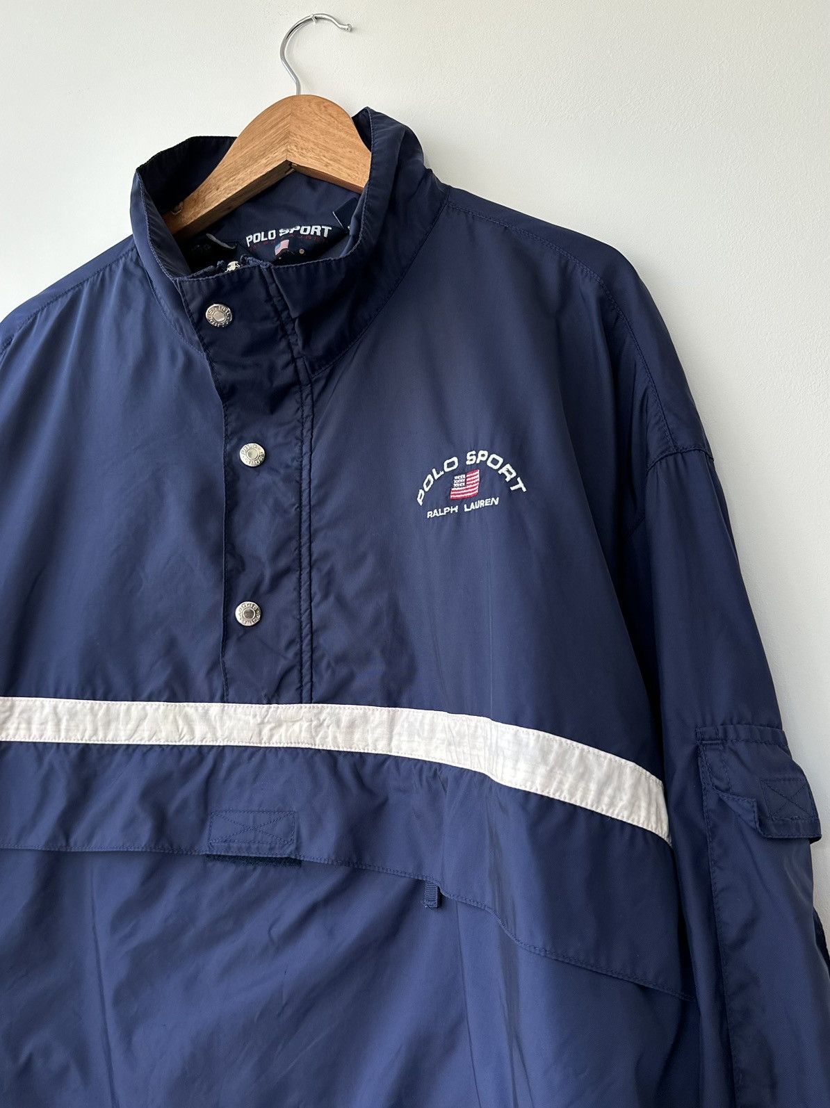 Ralph Lauren Sport × Vintage Polo Sport Ralph Lauren Proof Jacket Big Logo Men's Size L Size US L / EU 52-54 / 3 - 5 Thumbnail