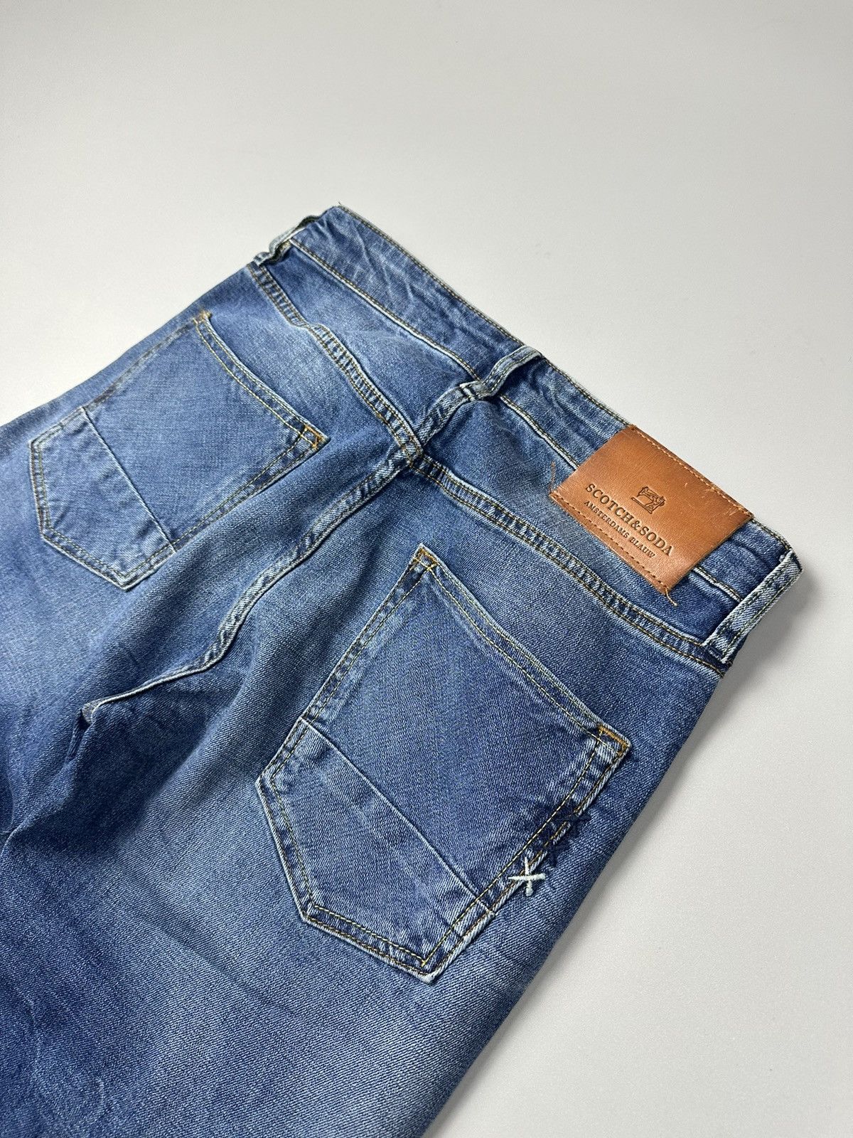 Scotch & Soda Scotch&Soda Classic Skiny Jeans Wahed blue Size US 30 / EU 46 - 2 Thumbnail