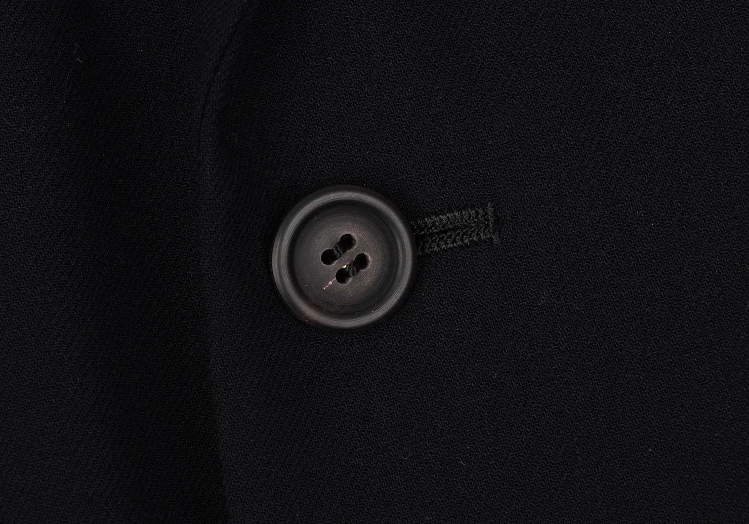 Issey Miyake Wool 3-Button Jacket in Navy Blue Size US L / EU 52-54 / 3 - 5 Thumbnail