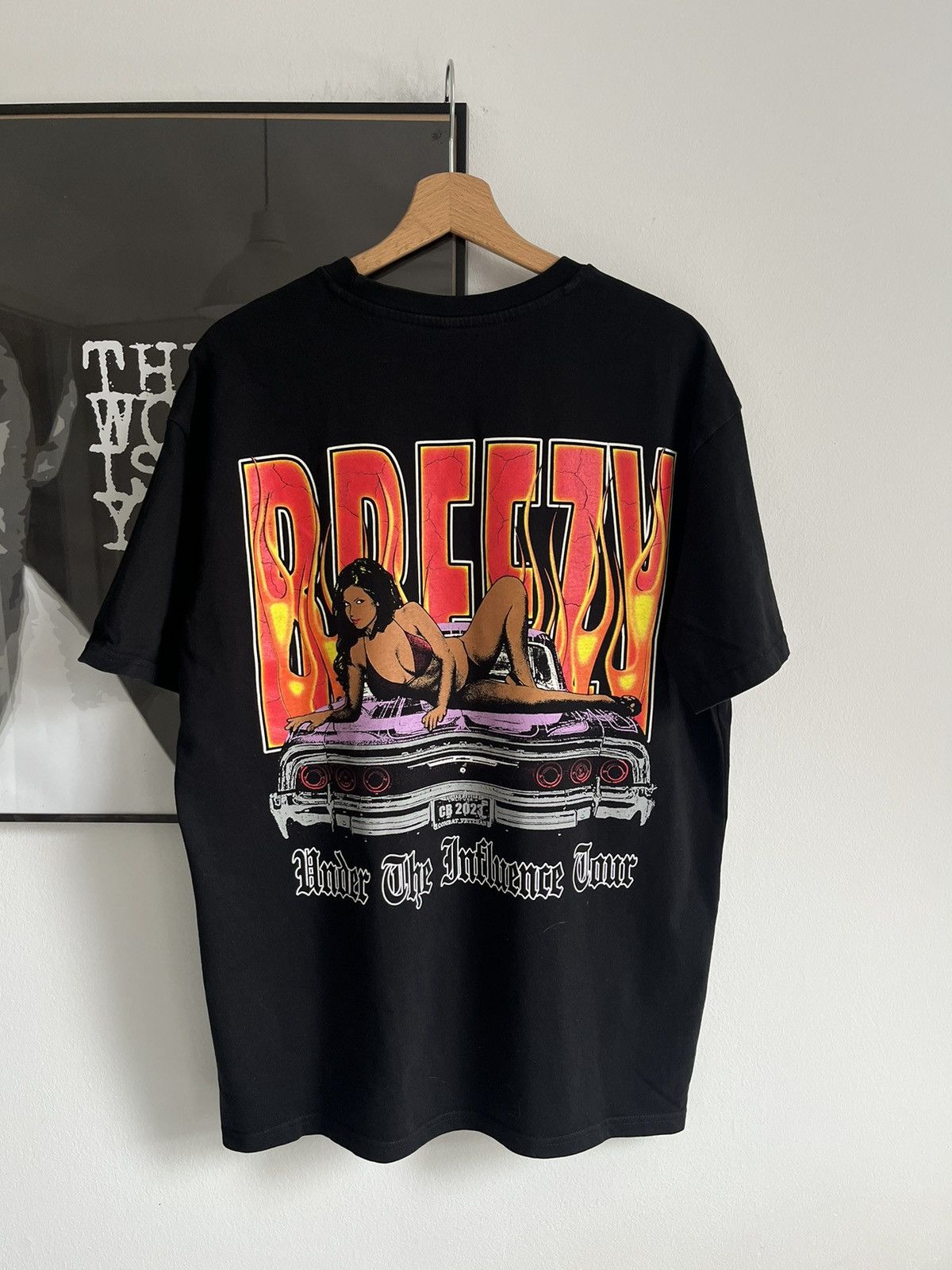 Designer Chris Brown Tee merch Size US M / EU 48-50 / 2 - 2 Thumbnail