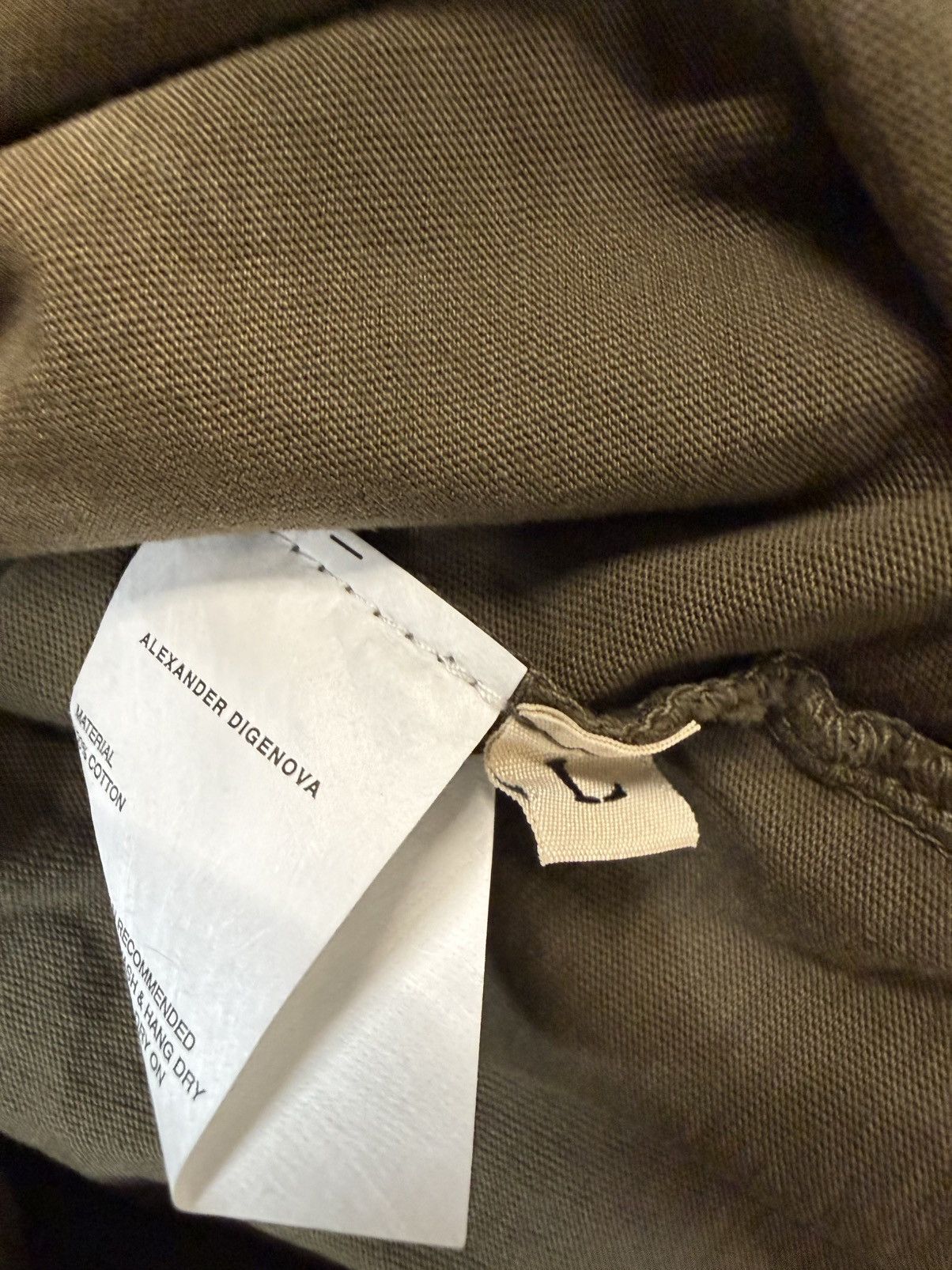 ALEXANDER DIGENOVA Alexander Digenova Green Crash Tee Size US L / EU 52-54 / 3 - 4 Thumbnail
