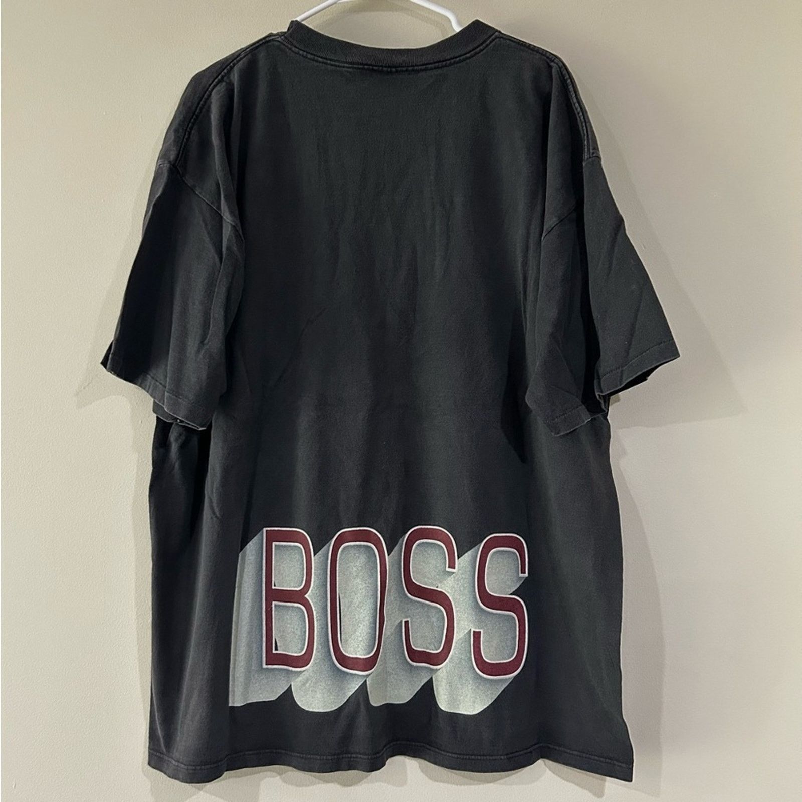 Other Vintage Boss Logo Faded Shirt Size US XXL / EU 58 / 5 - 2 Thumbnail