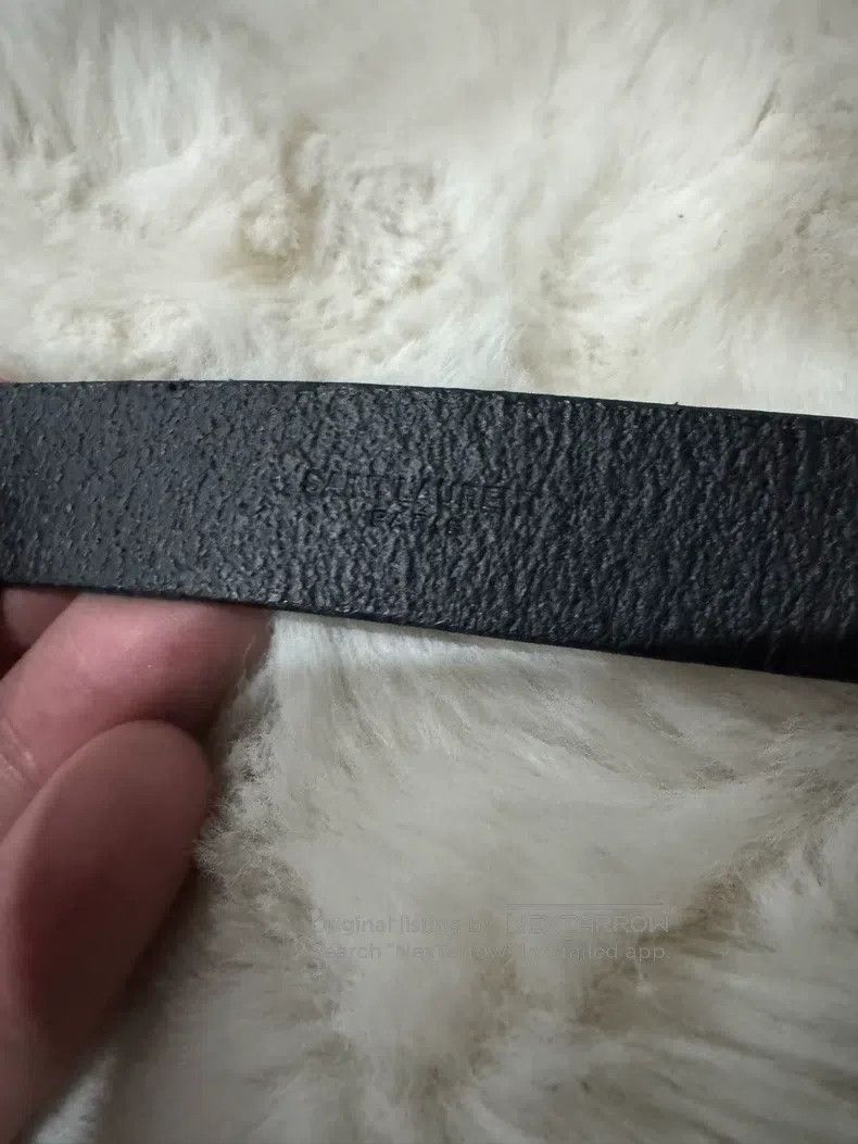 Saint Laurent Paris Saint Laurent Paris size 85 Metal Belt Size ONE SIZE - 5 Thumbnail