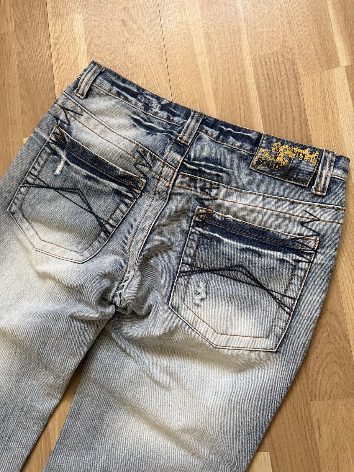 If Six Was Nine Vintage Baggy Faded Washed Y2K Jeans If Six Was Nine Style Size US 33 - 6 Thumbnail