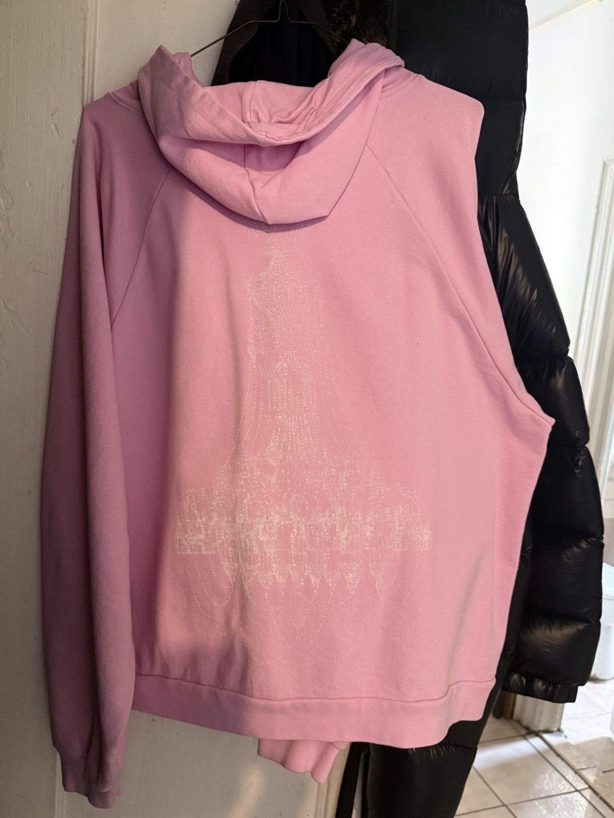 basketcase gallery Basketcase Gallery Pink Chandelier Hoodie Size US XXL / EU 58 / 5 - 2 Thumbnail