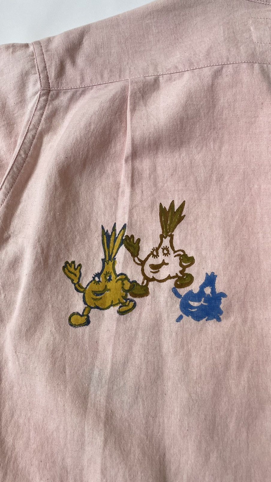 Story Mfg. ‘Greetings’ Embroidered Boxy Shirt Size US S / EU 44-46 / 1 - 14 Thumbnail