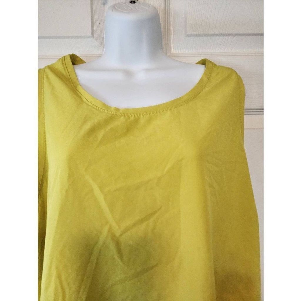 Nike Nike Neon Yellow Tank Top Size XXS / US 00 / IT 34 - 1 Thumbnail