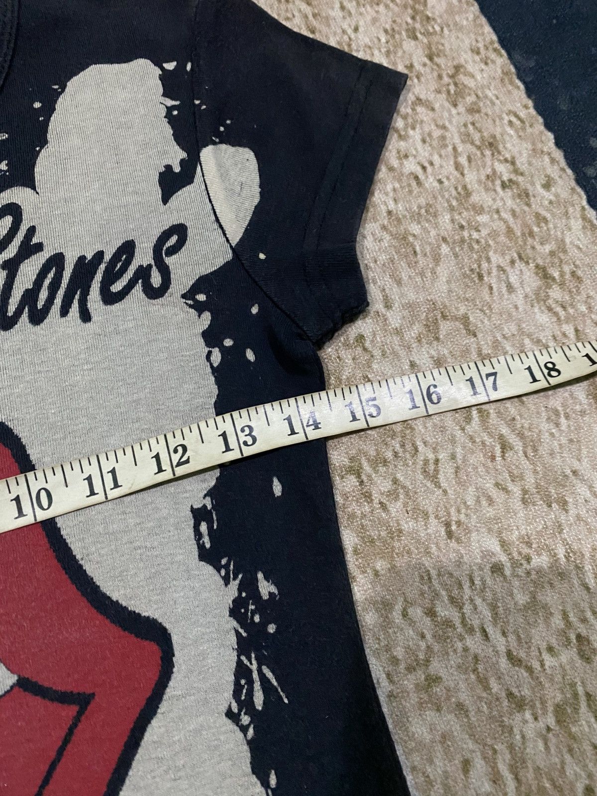 Band Tees × The Rolling Stones Vintage Rolling Stones by Glamhead T-shirt Size XS / US 0-2 / IT 36-38 - 6 Thumbnail