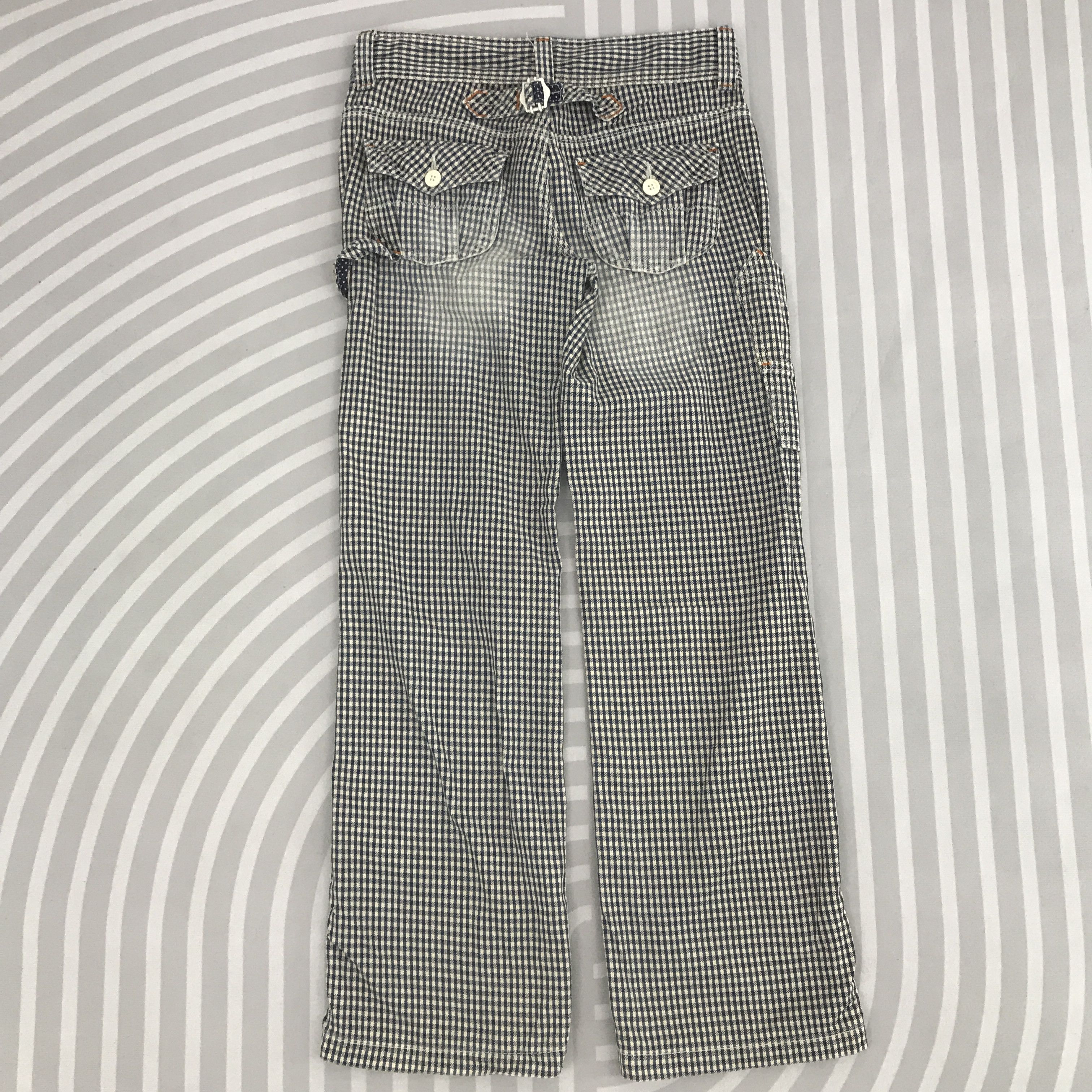 Japanese Brand × Vintage Vintage faded Japanese Brand design pants Size US 30 / EU 46 - 4 Thumbnail