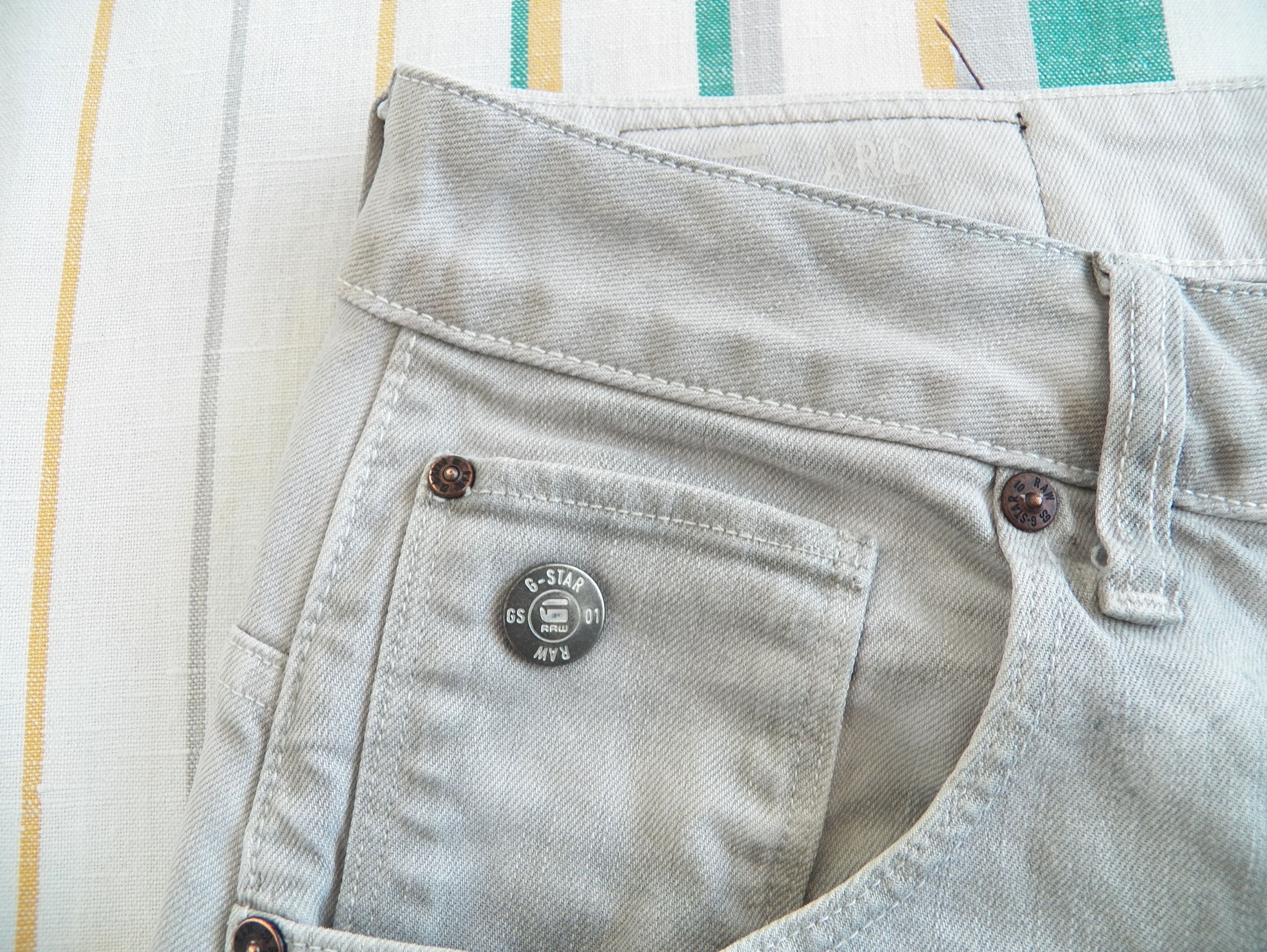 G-Star G-Star RAW Arc 3D Slim COJ Colored Jeans W31 L32 Overdyed Size US 31 - 3 Thumbnail