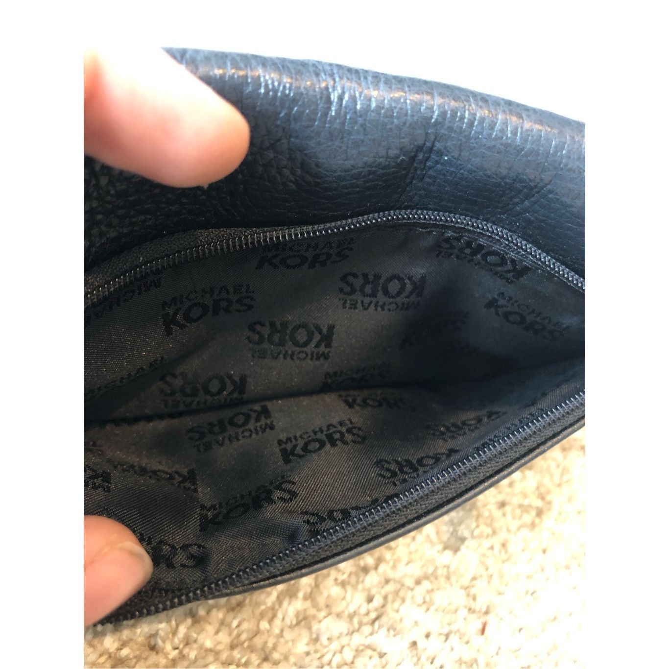 Michael Kors Michael Kors Women’s Black Snap Button Wallet Wristlet Size ONE SIZE - 5 Thumbnail