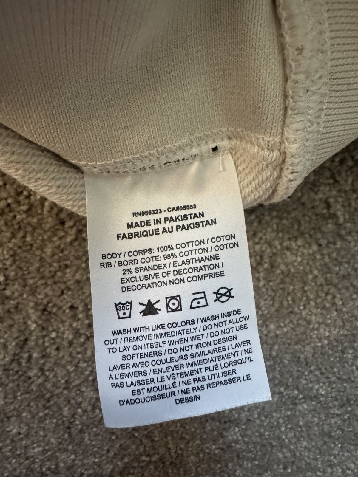 Nike Creme Nike Crewneck Size US XL / EU 56 / 4 - 4 Thumbnail