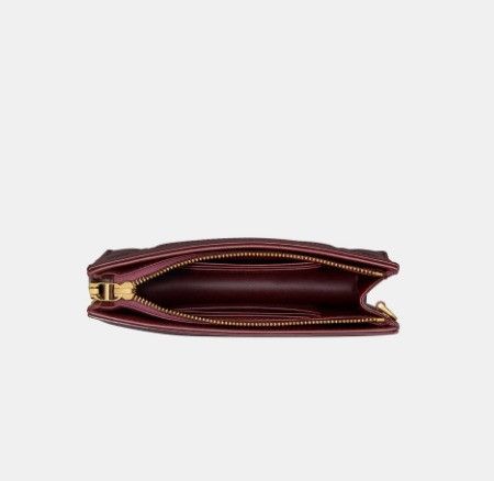 Dior o1w1db11024 Size: OS / Caro Zipped Pouch in Amaranth Size ONE SIZE - 6 Thumbnail
