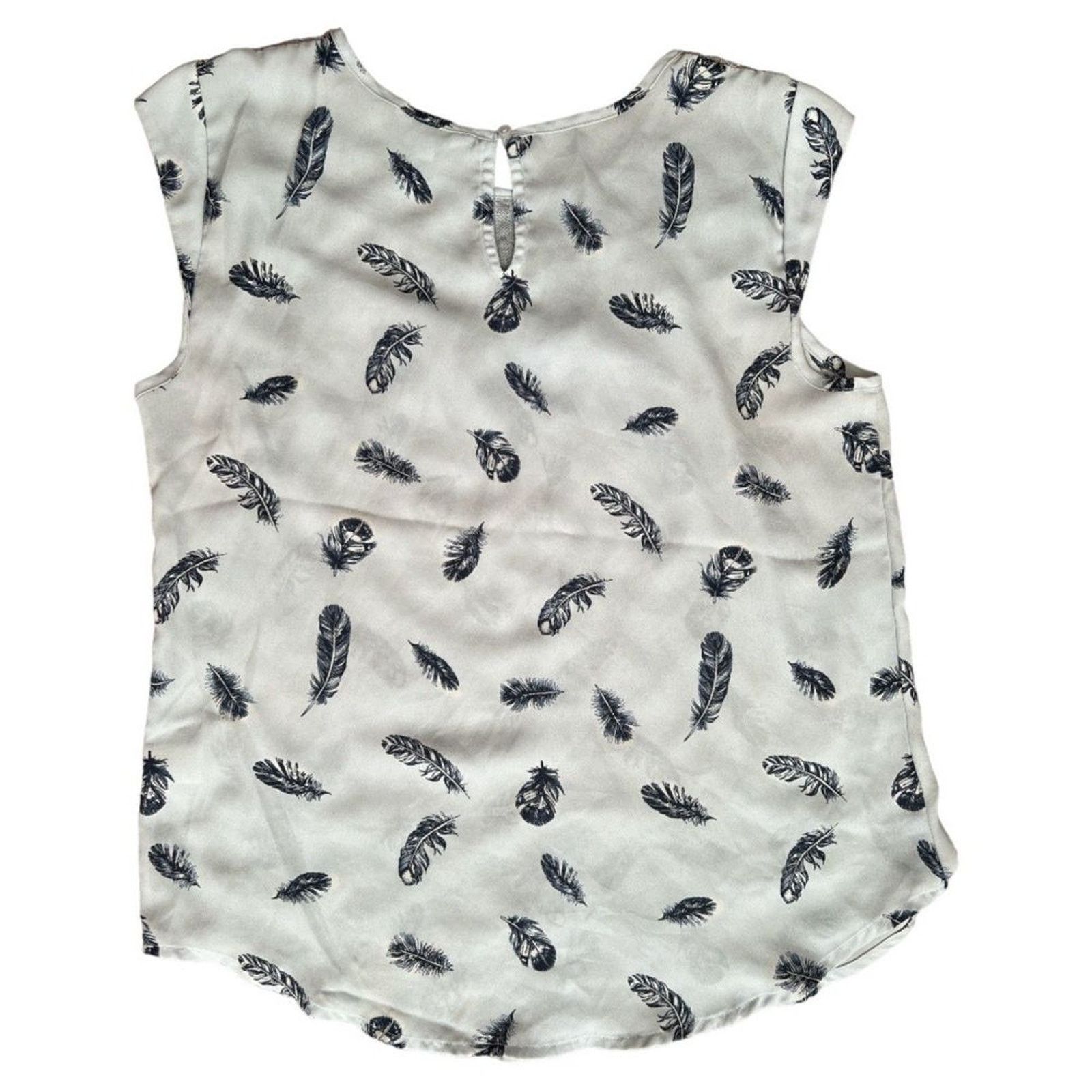 Other Candie's Blue Printed Sleeveless Top, M Size M / US 6-8 / IT 42-44 - 4 Thumbnail