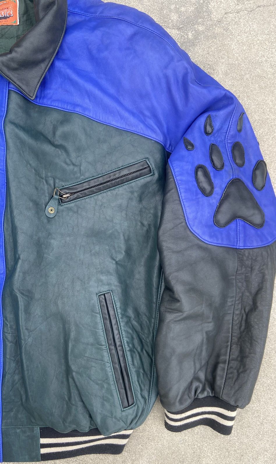 Michael Hoban 🟤Vintage American Basic Leather Jacket Like Michael Hoban🟤 Size US L / EU 52-54 / 3 - 9 Thumbnail