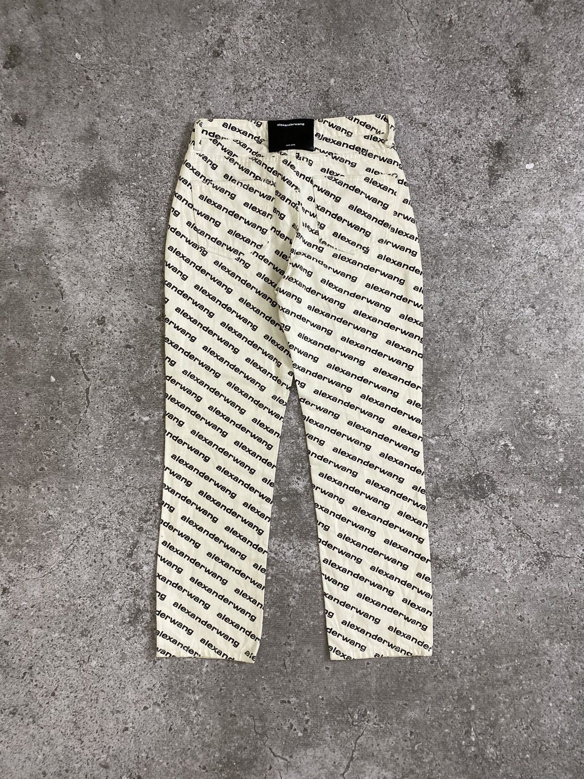Alexander Wang Alexander wang logo print jeans Size US 26 / EU 42 - 2 Thumbnail