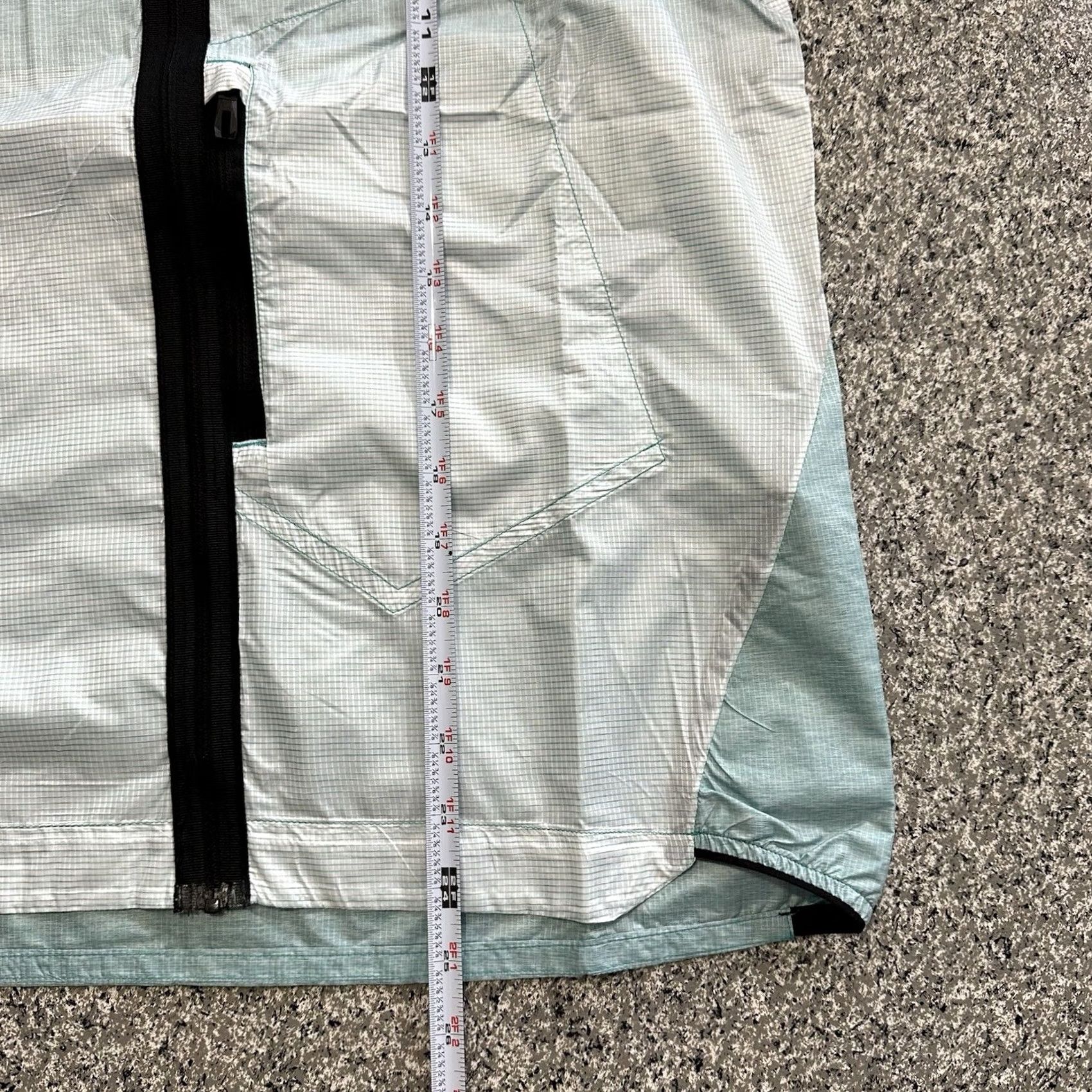 Adidas Adidas Terrex Trail Jacket Womens M Light Weight Teal JL9770 Jacket Size M / US 6-8 / IT 42-44 - 4 Thumbnail