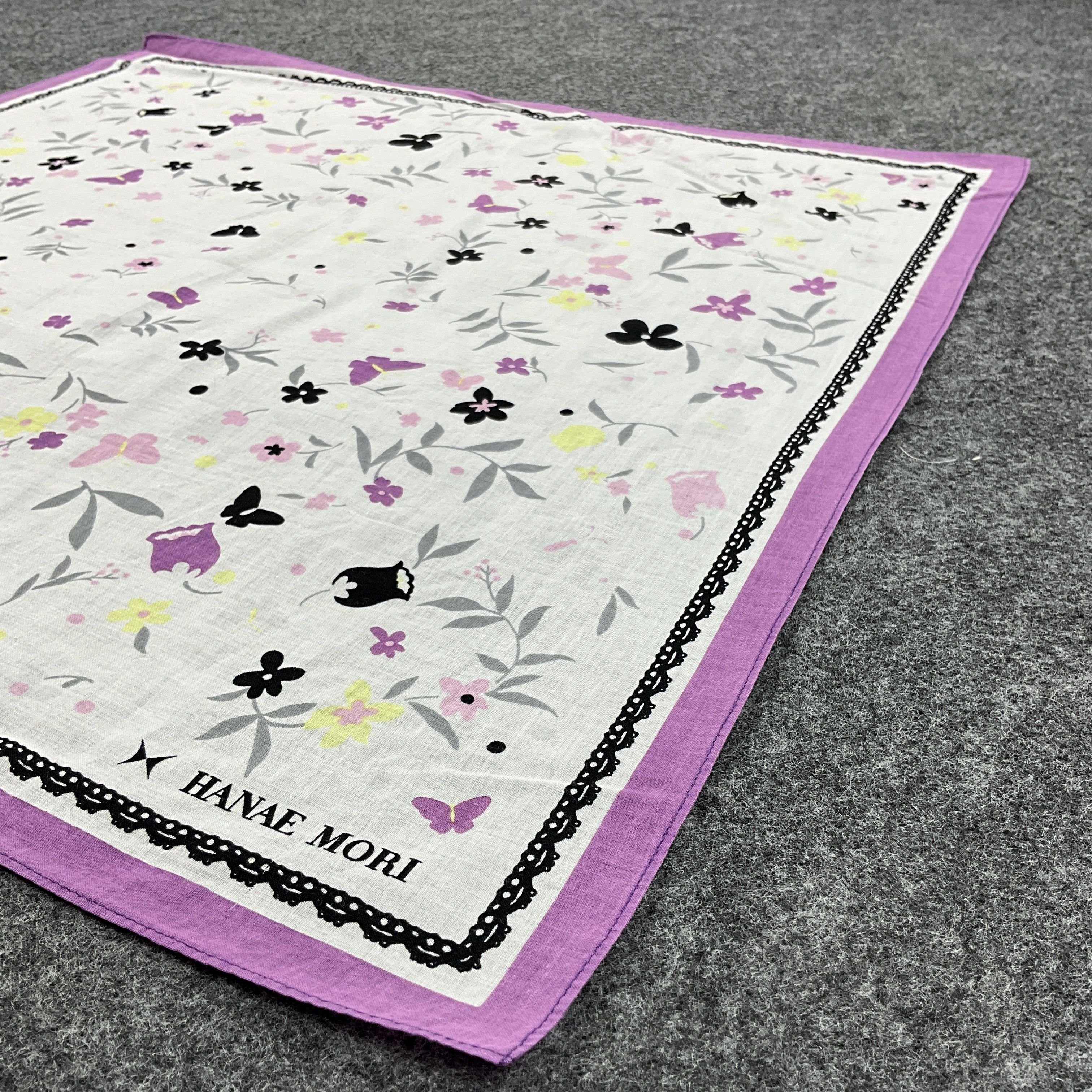 Hanae Mori × Japanese Brand Hanae Mori Handkerchief / Bandana / Neckerchief B047 Size ONE SIZE - 5 Thumbnail