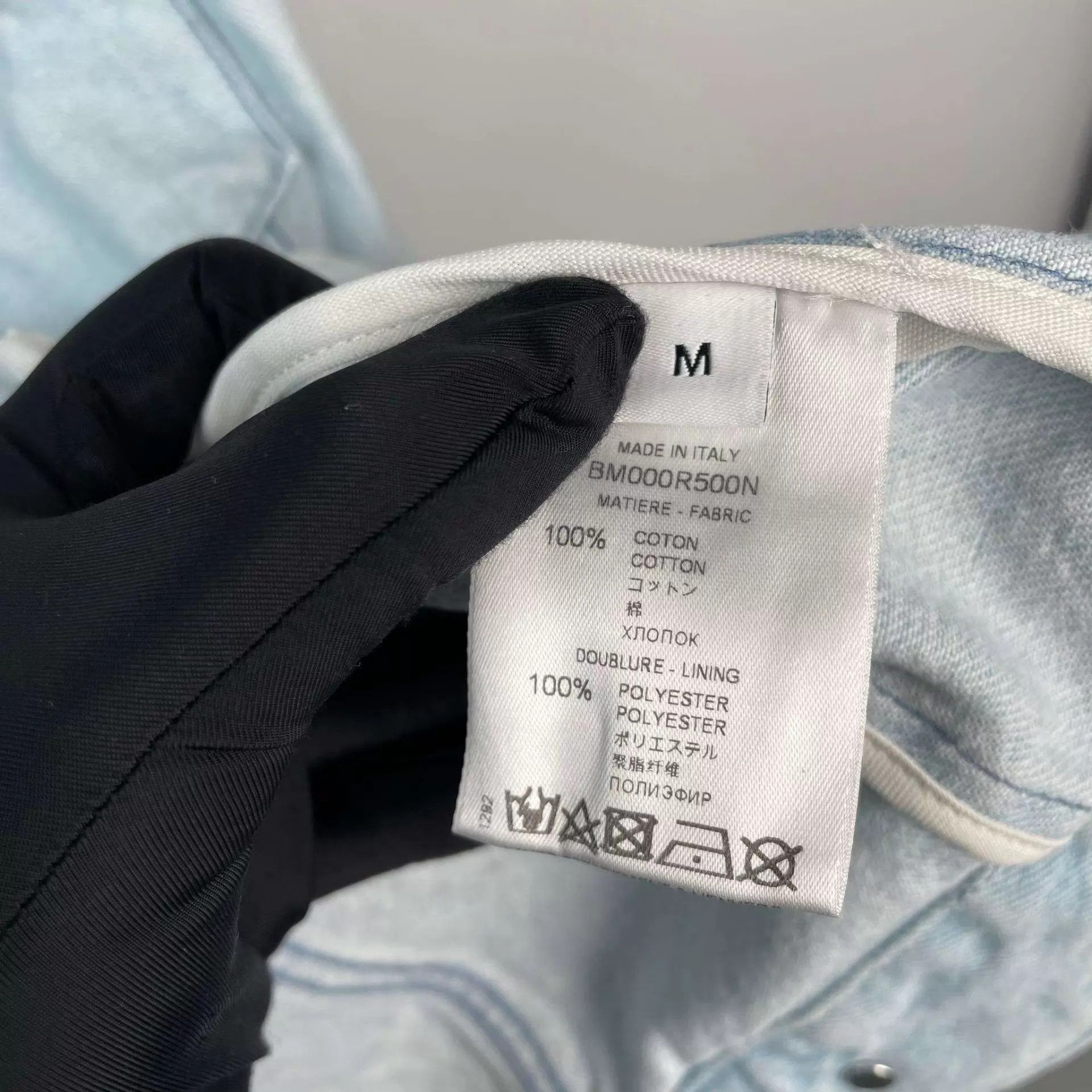 Givenchy Givenchy 95 New Denim Jacket Blue M Size US M / EU 48-50 / 2 - 4 Thumbnail