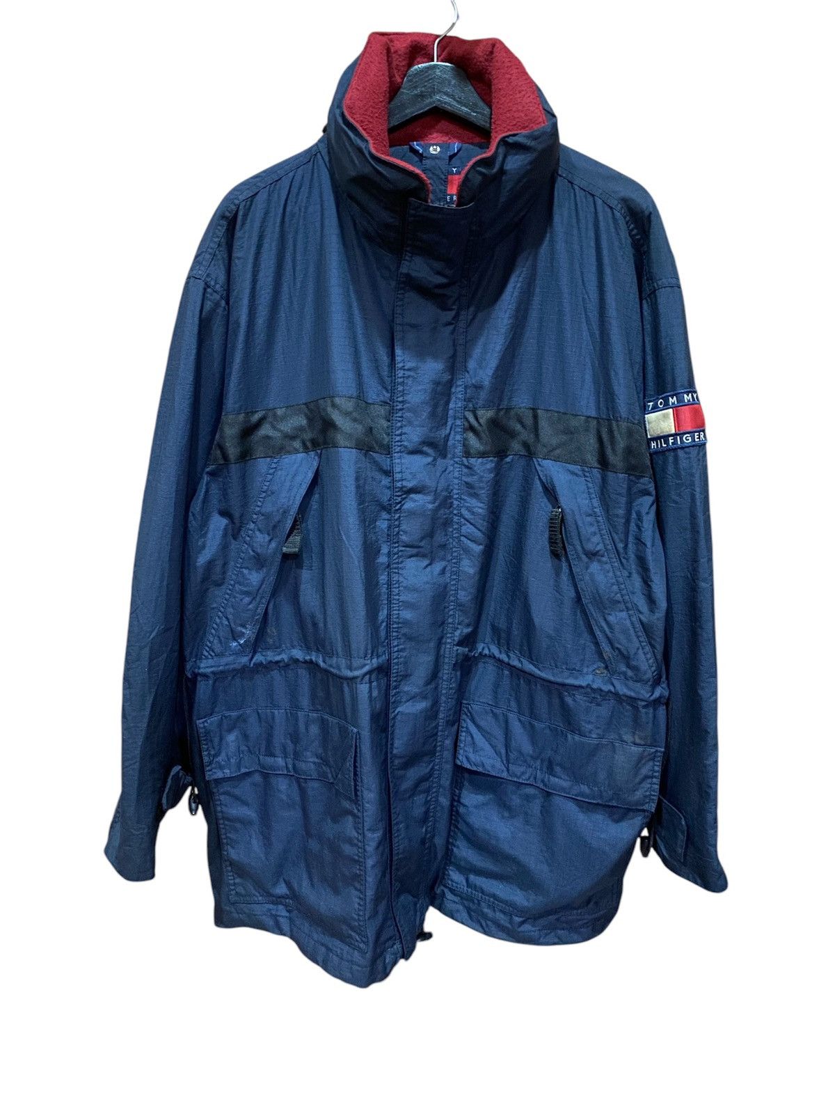 Tommy Hilfiger VINTAGE TOMMY HILFIGER WINDBREAKER Size US L / EU 52-54 / 3 - 1 Thumbnail