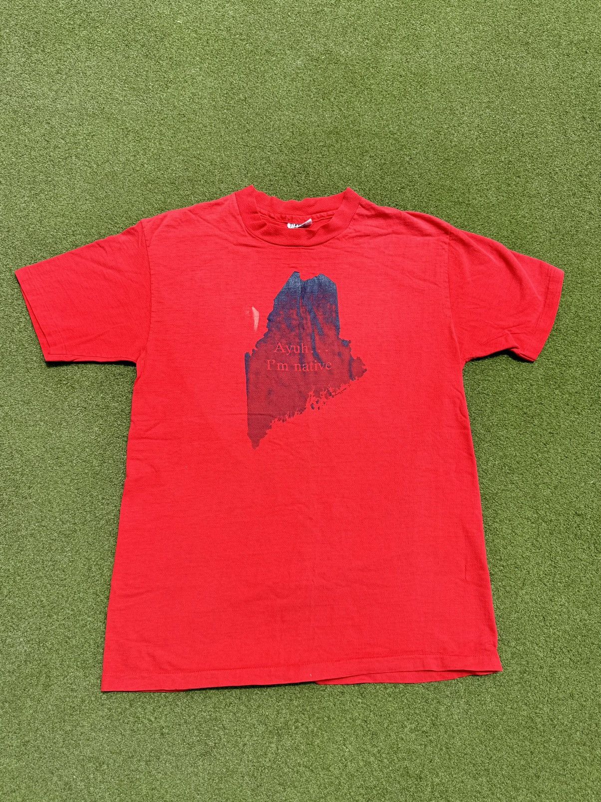 Hanes × Vintage 1980 Vintage Native Indian Tribe 80’s Hanes T-Shirt Size US L / EU 52-54 / 3 - 1 Thumbnail