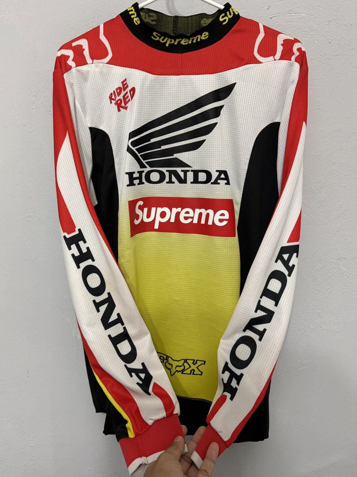 Supreme Honda Fox Racing Moto Jersey Top 【公式通販】