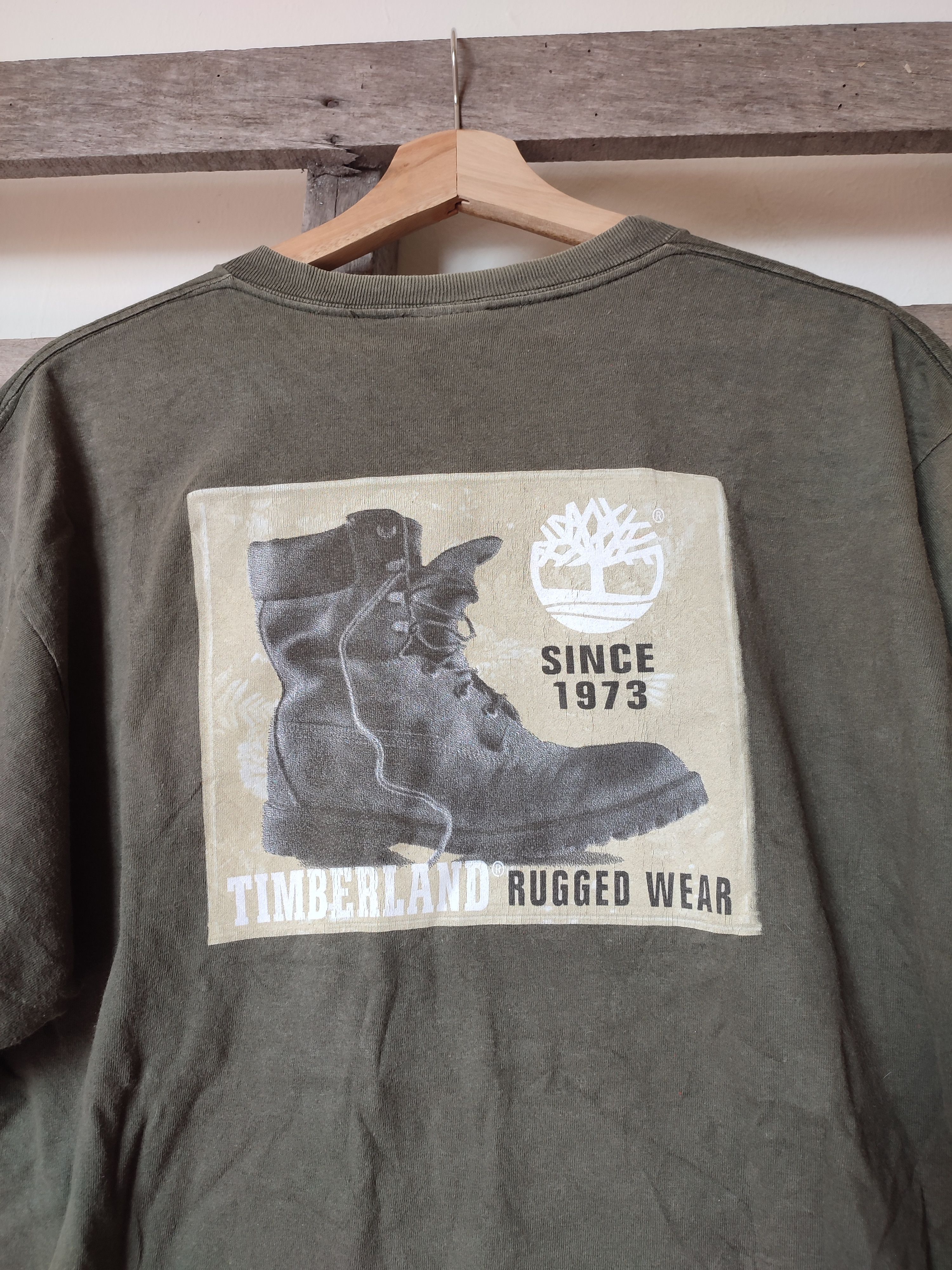Timberland 💥90s💥Vintage Timberland Rugged Wear Tee Size US L / EU 52-54 / 3 - 4 Thumbnail