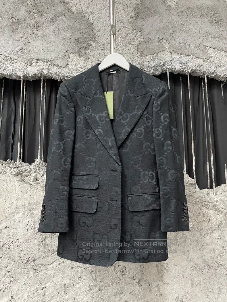 Gucci Gucci Dark pattern logo suit Size XS / US 0-2 / IT 36-38 - 1 Thumbnail
