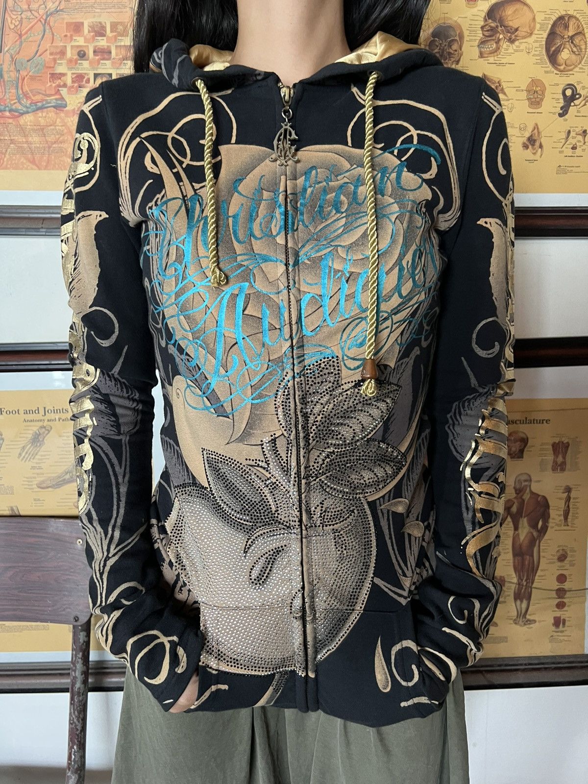 Christian Audigier × Ed Hardy Chirtian Audiger Size XS / US 0-2 / IT 36-38 - 6 Thumbnail
