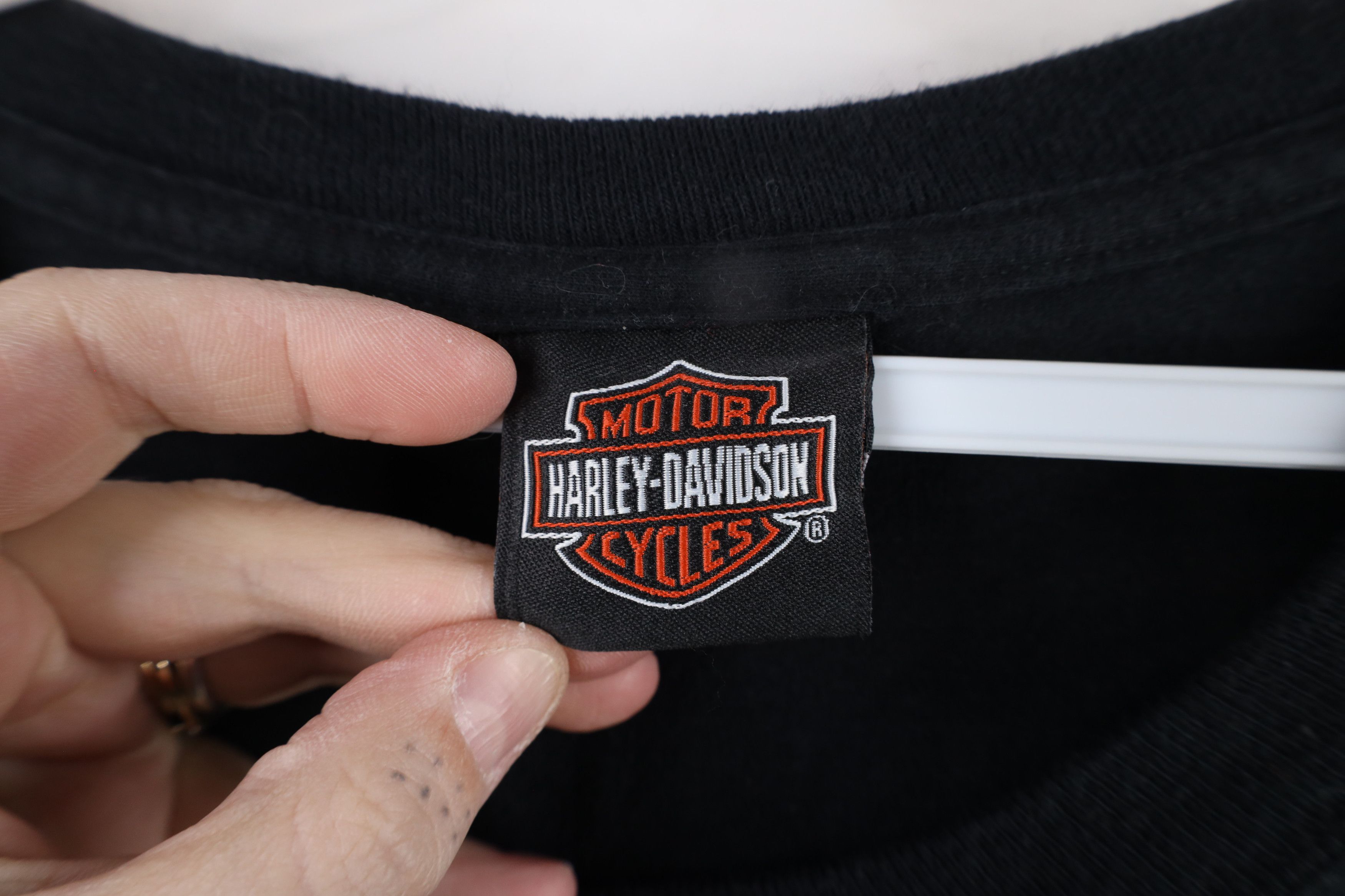 Harley Davidson × Vintage Vintage Y2K Harley Davidson Out Sturgis T-Shirt Black Cotton Size US XL / EU 56 / 4 - 9 Thumbnail