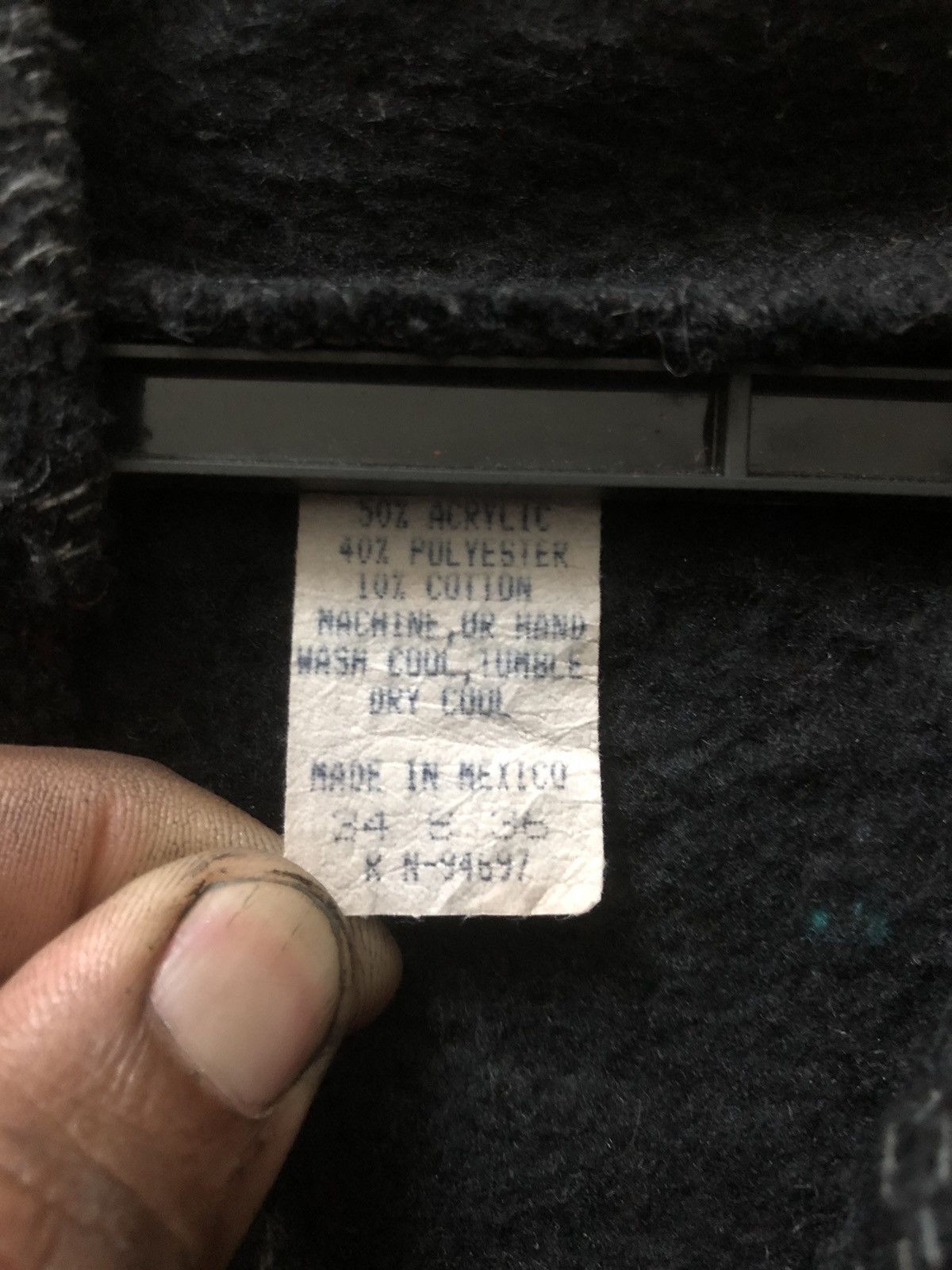 Mexicana × Vintage Vintage mexican baja hodiee pullover Size US L / EU 52-54 / 3 - 5 Thumbnail