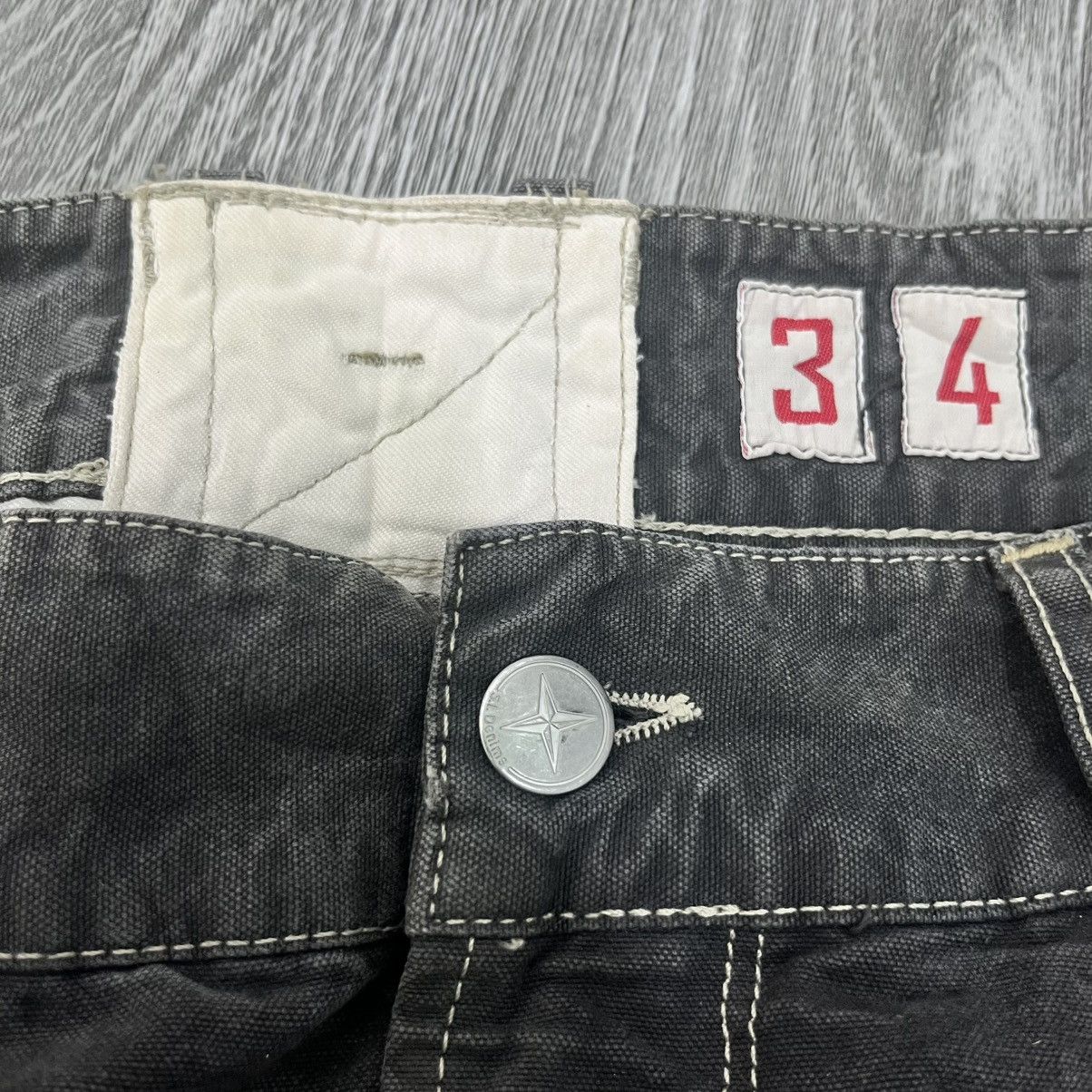 Stone Island Vintage Stone Island Denim Pants Size US 34 / EU 50 - 7 Thumbnail