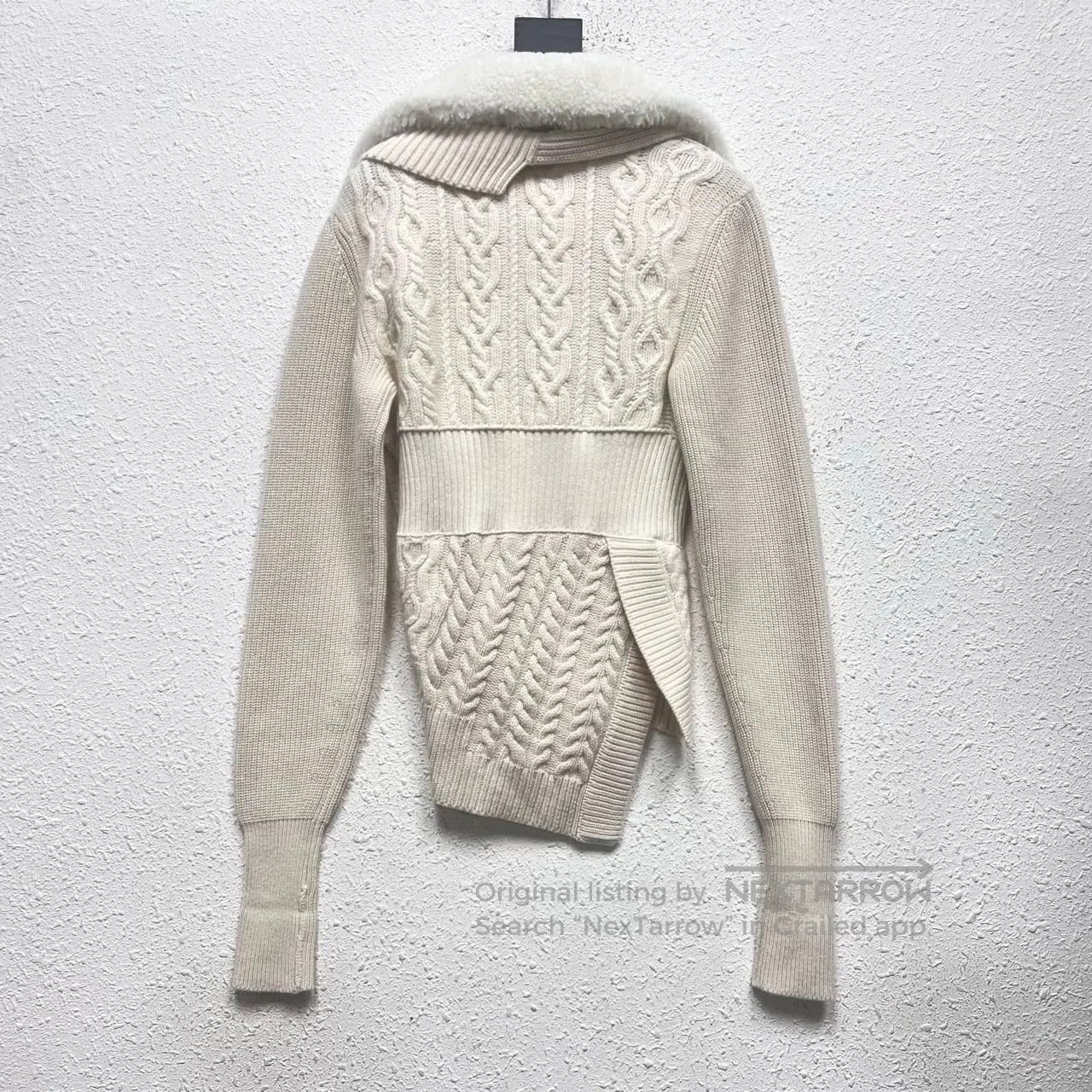 Burberry Burberry Terry Coarse Knitted Wool Cardigan Size XS / US 0-2 / IT 36-38 - 2 Thumbnail