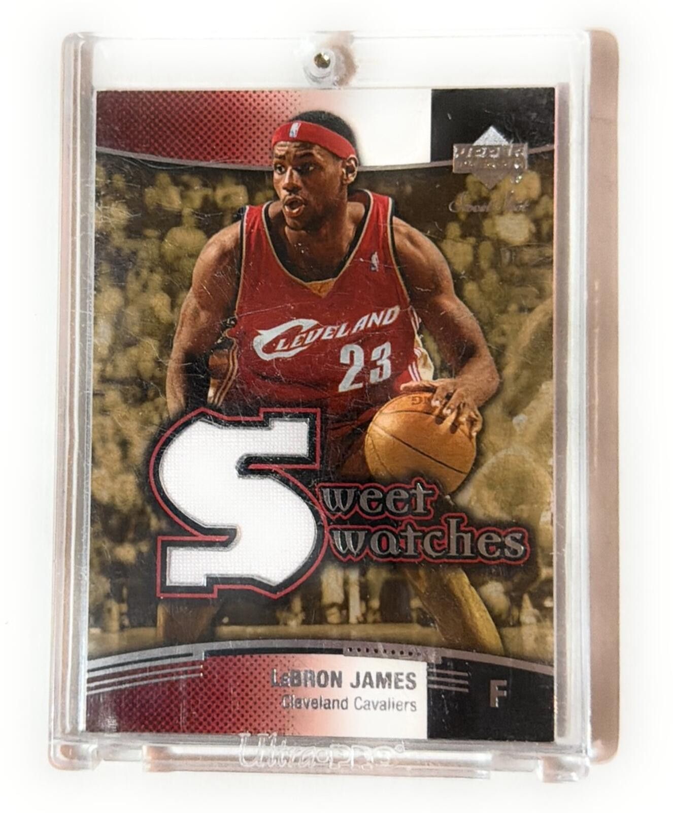 Other 04-05 UD Sweet Shot Sweet Swatches Lebron James SW-LJ MEM Size ONE SIZE - 1 Thumbnail