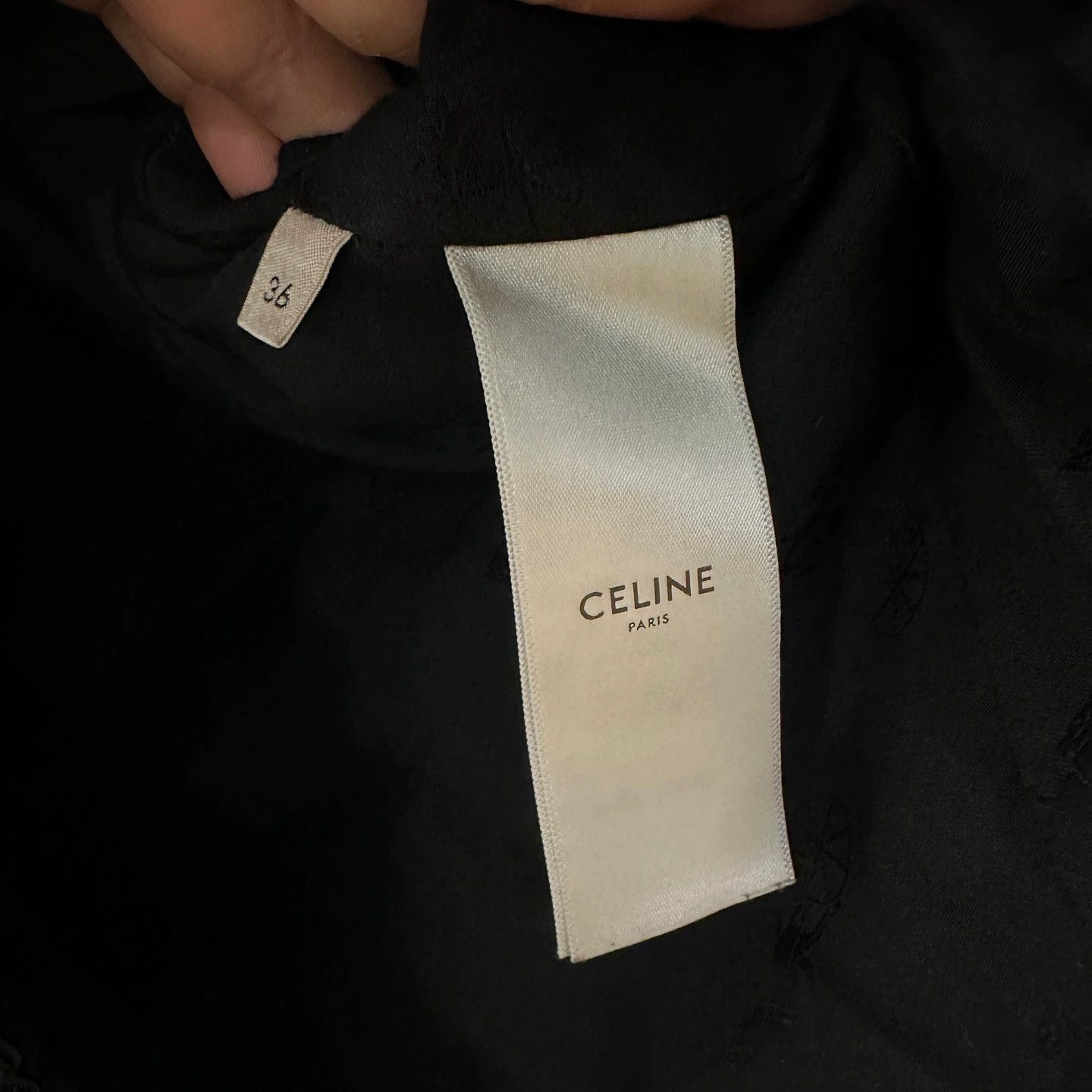 Celine Celine Carriage Gold Button Tweed Cotton Coat 36 Size XS / US 0-2 / IT 36-38 - 4 Thumbnail