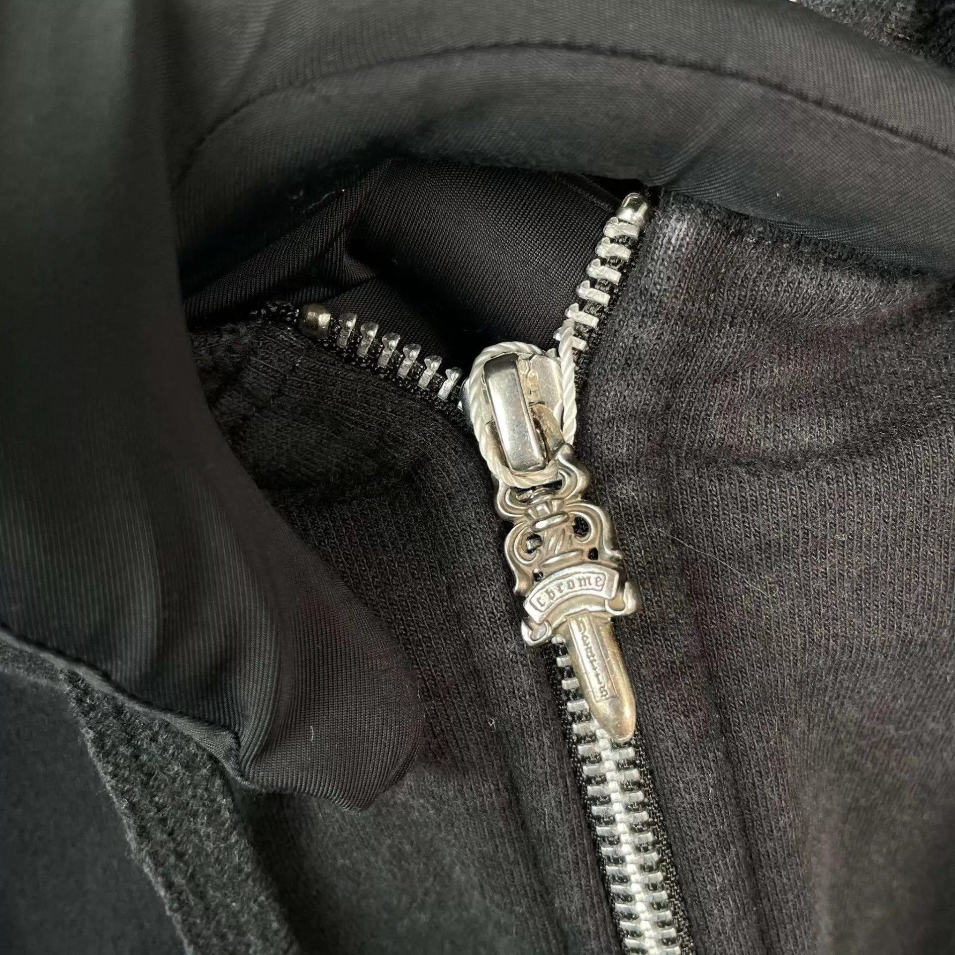 Chrome Hearts Chrome Hearts Black Hoodie Size US L / EU 52-54 / 3 - 3 Thumbnail