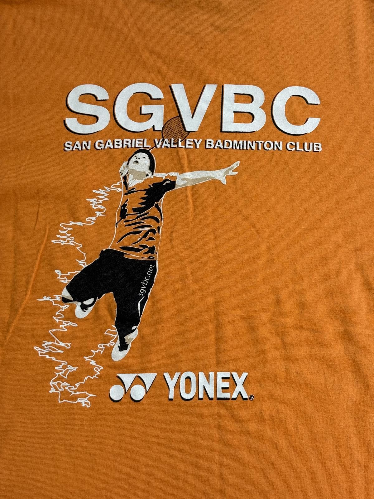 Designer Badminton Club T-shirt San Gabriel Valley Summer Smash Yonex Size US XL / EU 56 / 4 - 2 Thumbnail